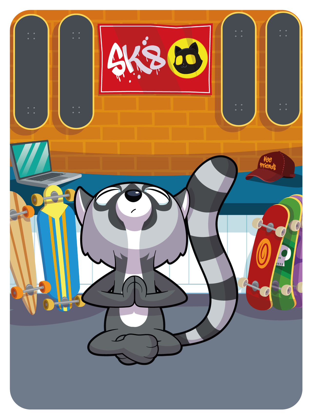 Gary Vaynerchuk - VeeFriends Series 2 - Legendary Lemur #18548 - NFT # 18548