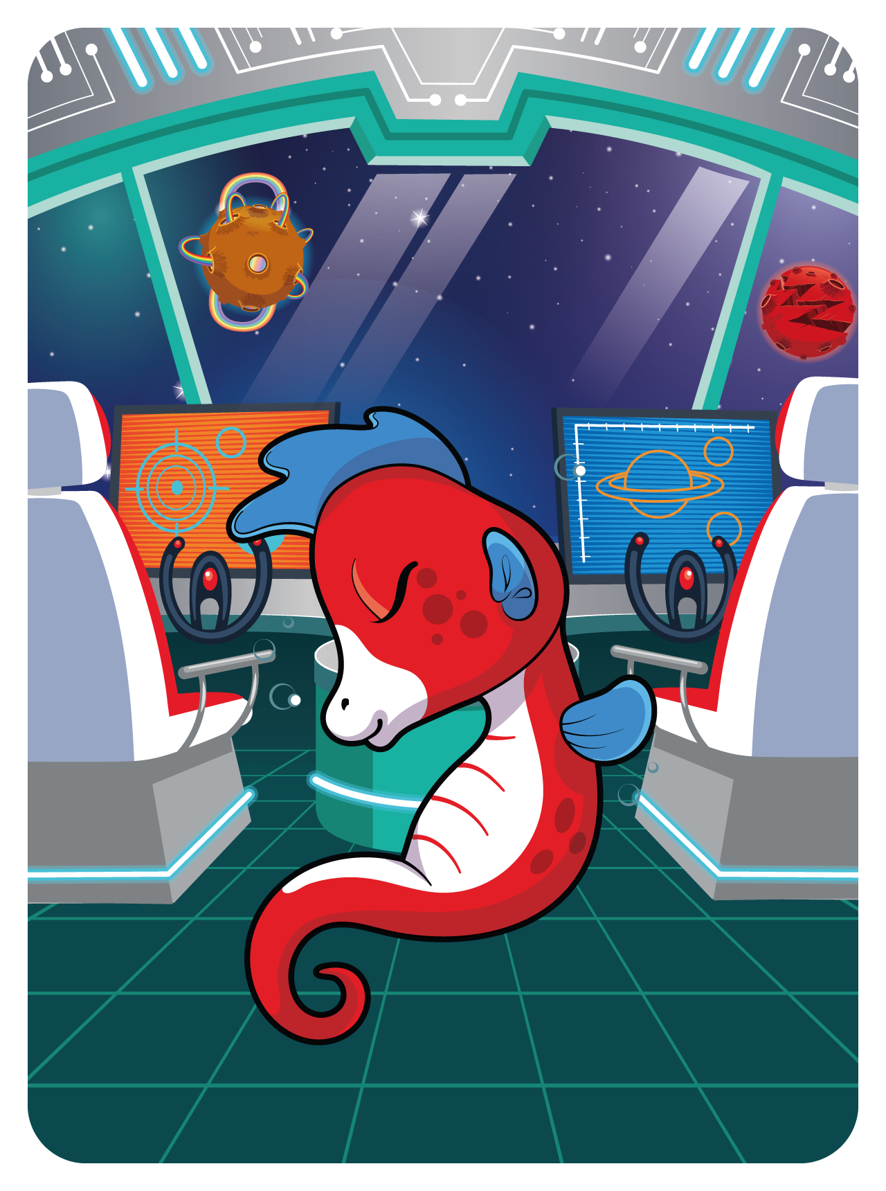Spontaneous Seahorse #18550