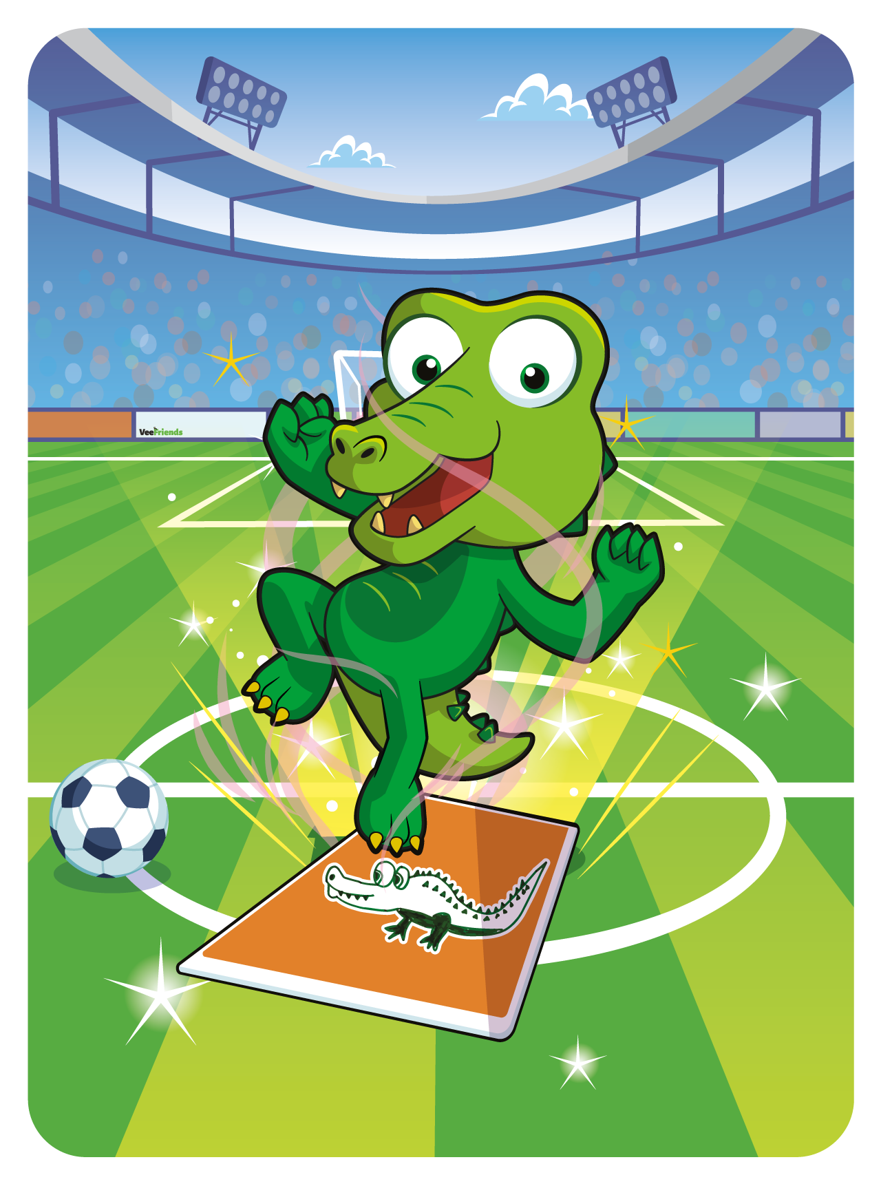 Gary Vaynerchuk - VeeFriends Series 2 - Clever Crocodile #1864 - NFT # 1864