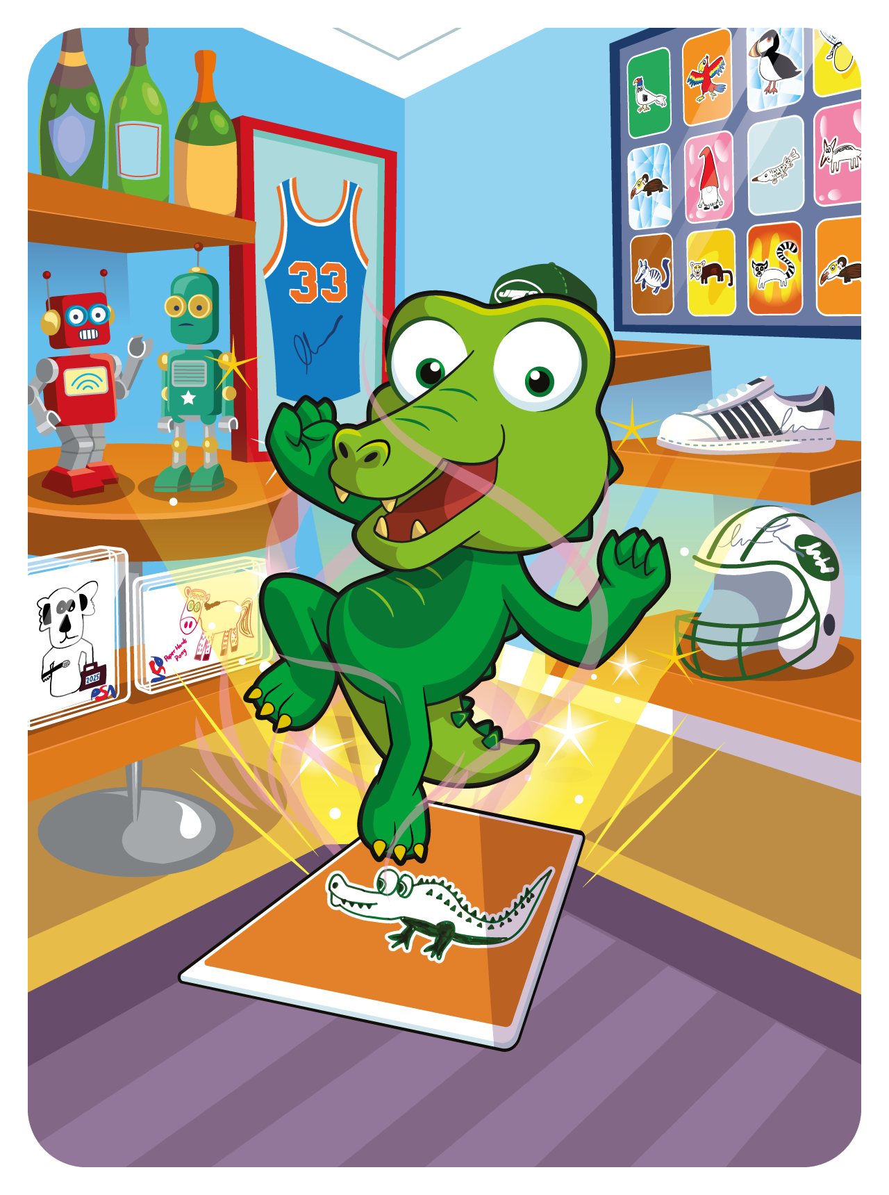 Gary Vaynerchuk - VeeFriends Series 2 - Clever Crocodile #1870 - NFT # 1870