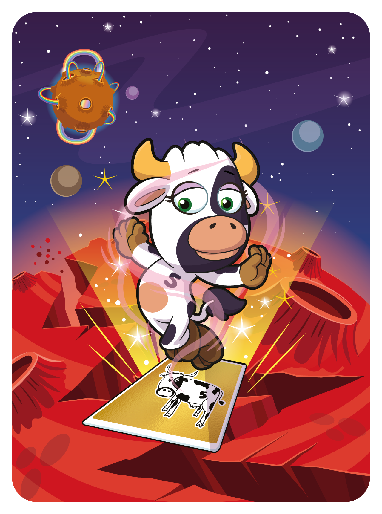 Gary Vaynerchuk - VeeFriends Series 2 - Common Sense Cow #1885 - NFT # 1885