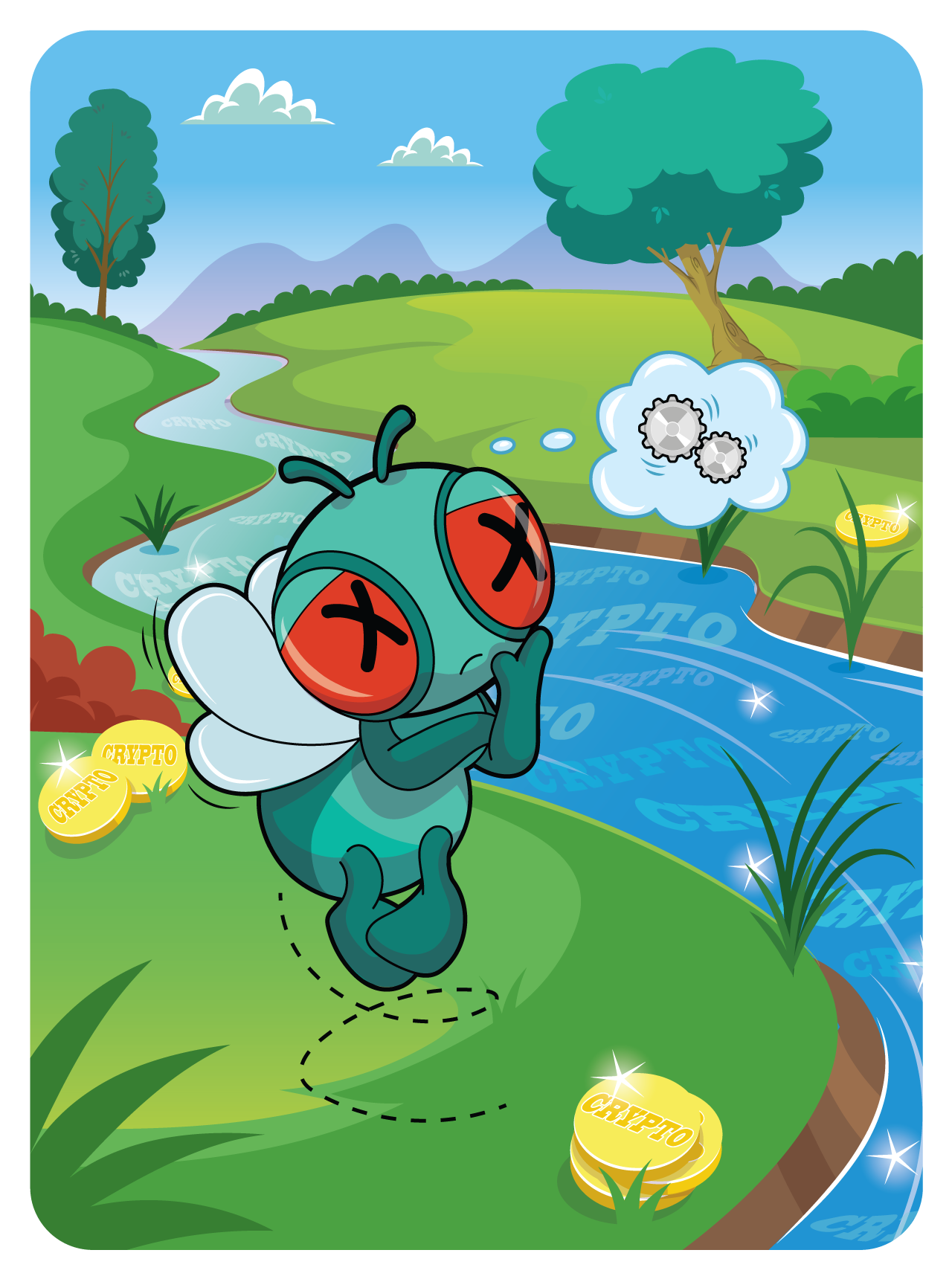 Gary Vaynerchuk - VeeFriends Series 2 - "You're Gonna Die" Fly #19153 - NFT # 19153