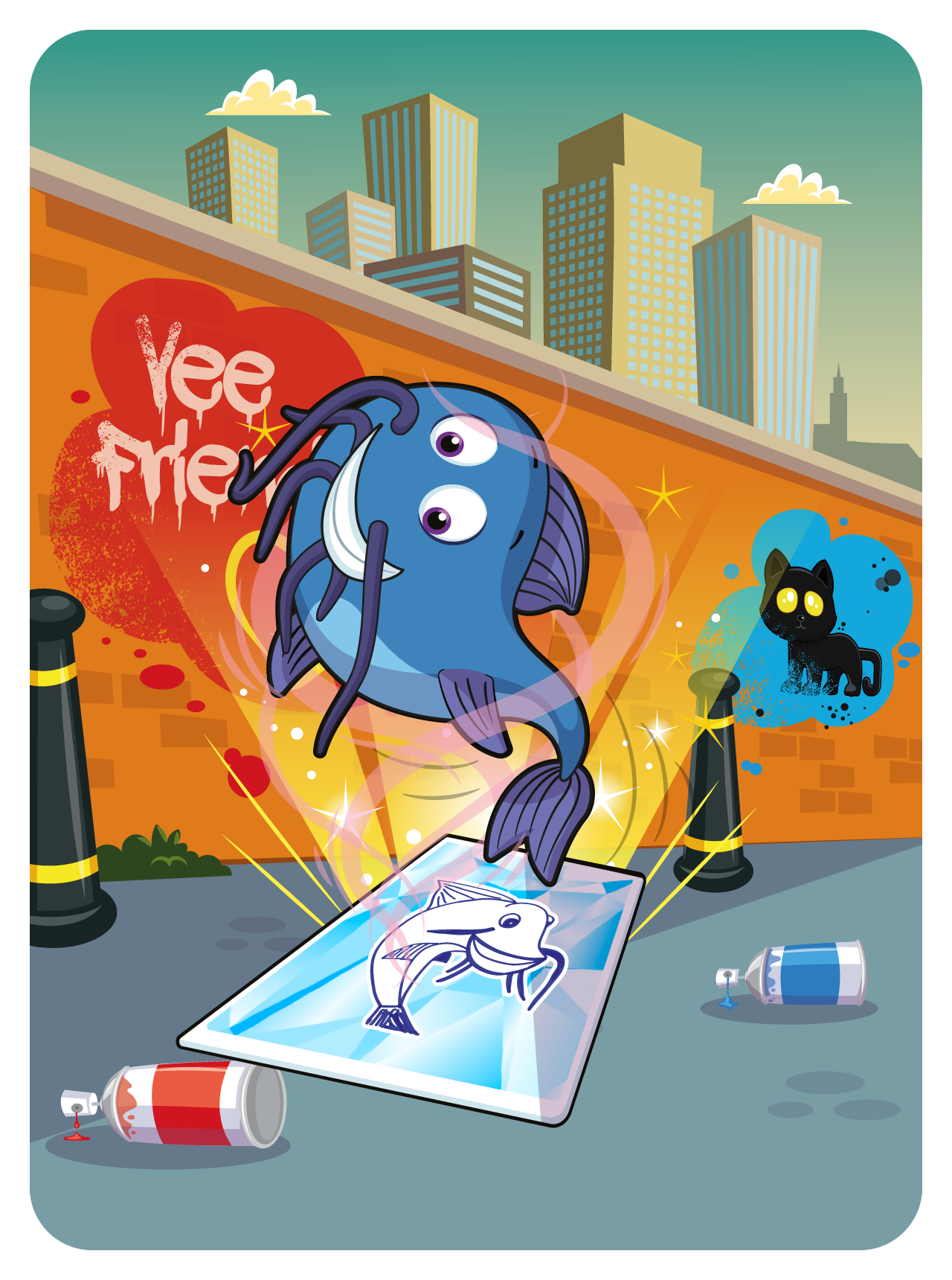 Gary Vaynerchuk - VeeFriends Series 2 - Compassionate Catfish #1923 - NFT # 1923