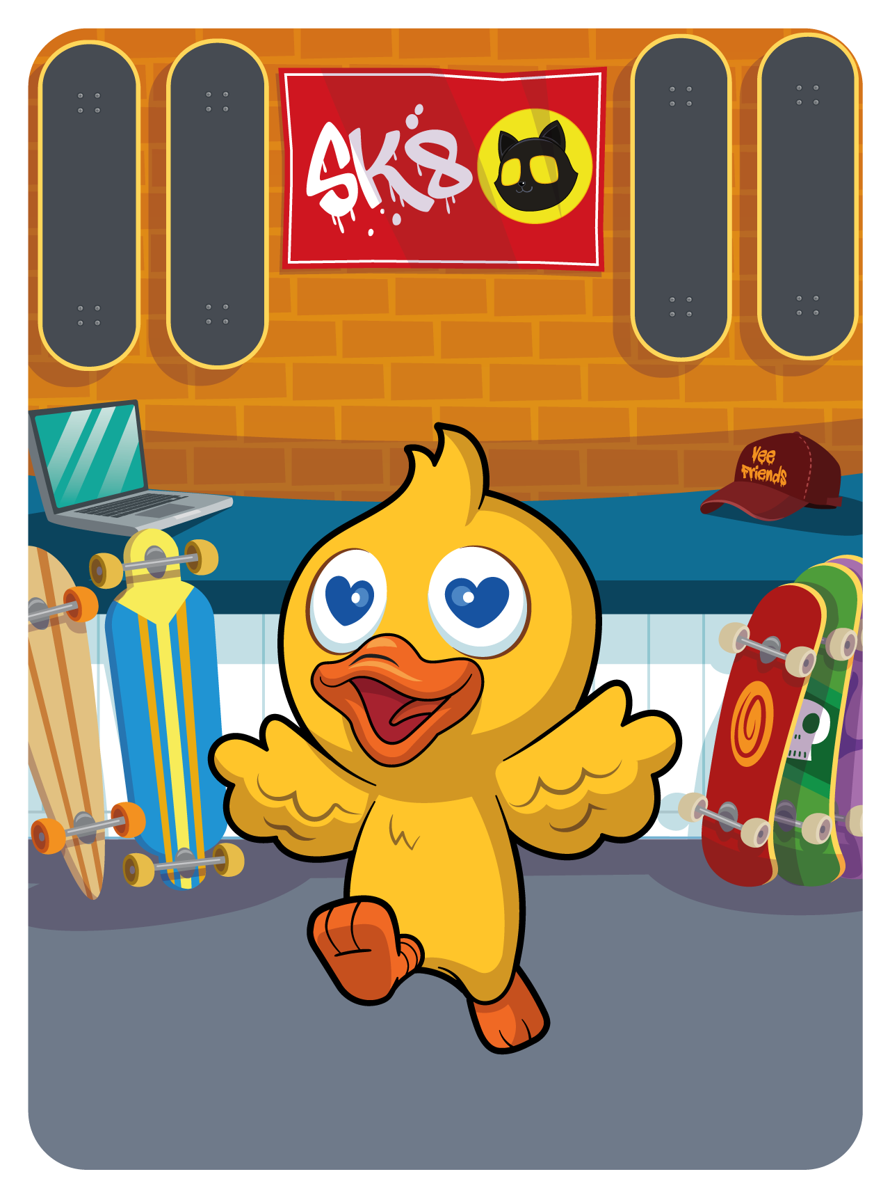 Gary Vaynerchuk - VeeFriends Series 2 - Decisive Duck #19354 - NFT # 19354