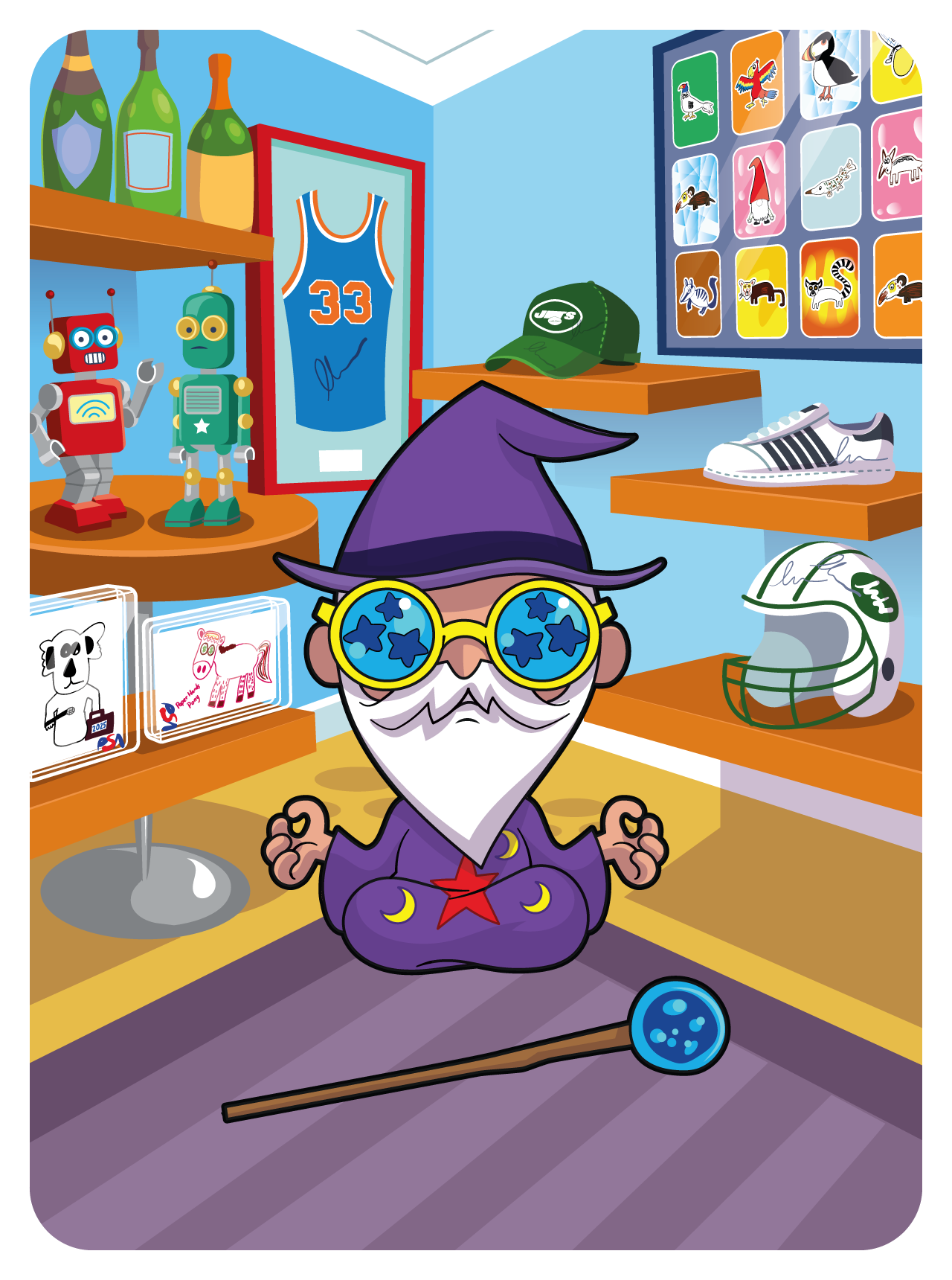 Gary Vaynerchuk - VeeFriends Series 2 - Willful Wizard #19410 - NFT # 19410