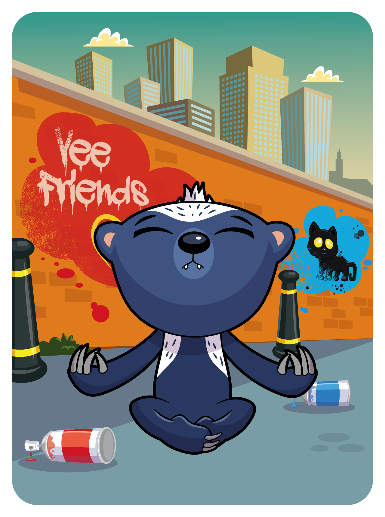 Gary Vaynerchuk - VeeFriends Series 2 - Headstrong Honey Badger #19417 - NFT # 19417