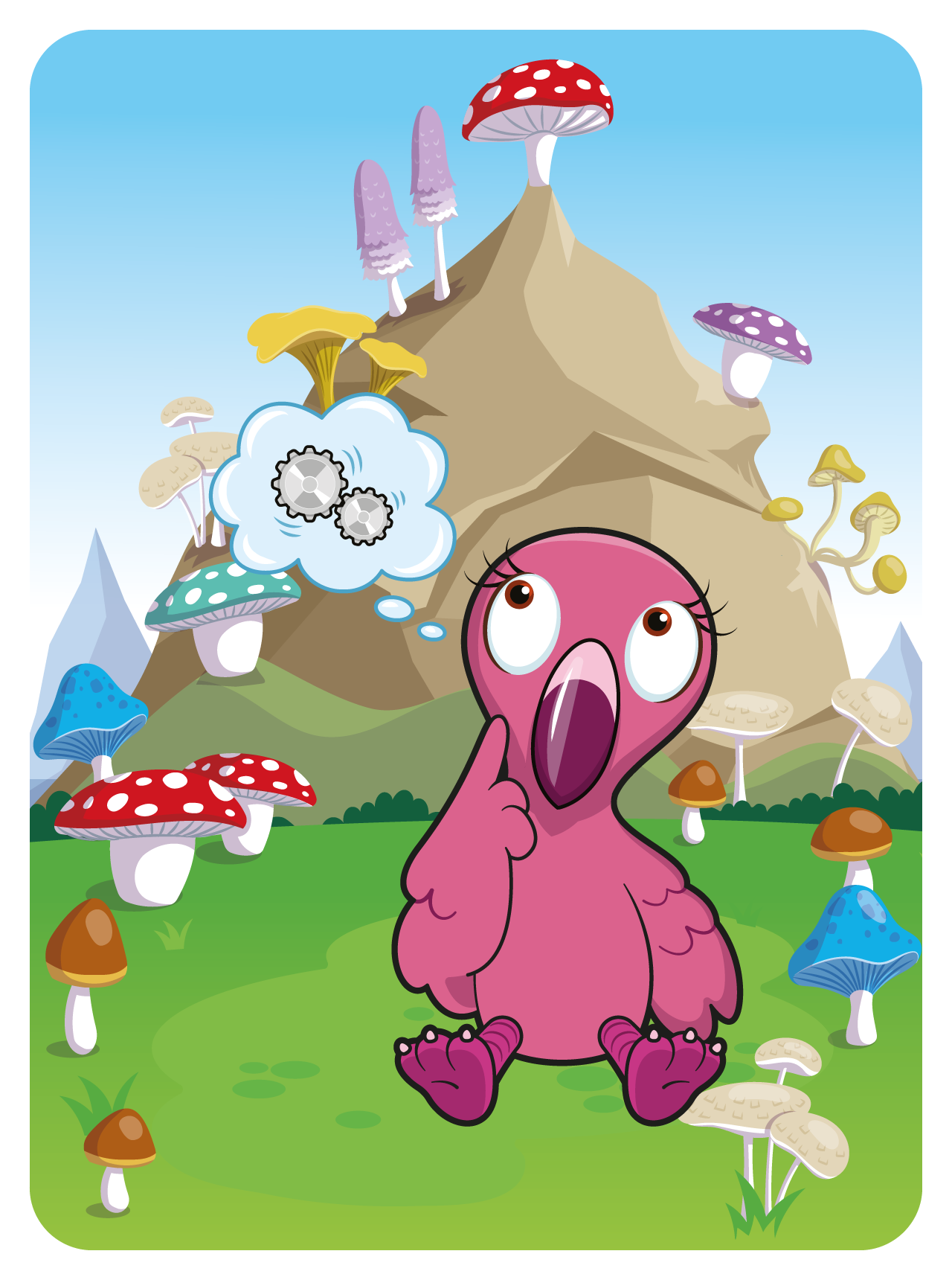 Gary Vaynerchuk - VeeFriends Series 2 - Forthright Flamingo #19444 - NFT # 19444