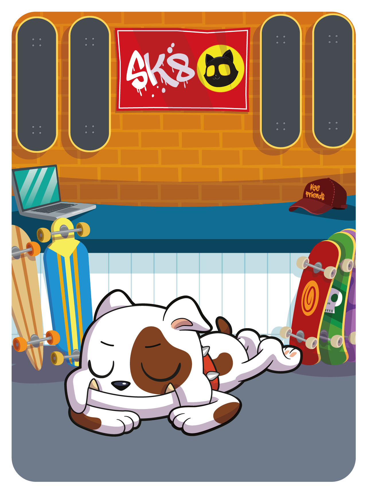 Gary Vaynerchuk - VeeFriends Series 2 - Bad-Ass Bulldog #19486 - NFT # 19486