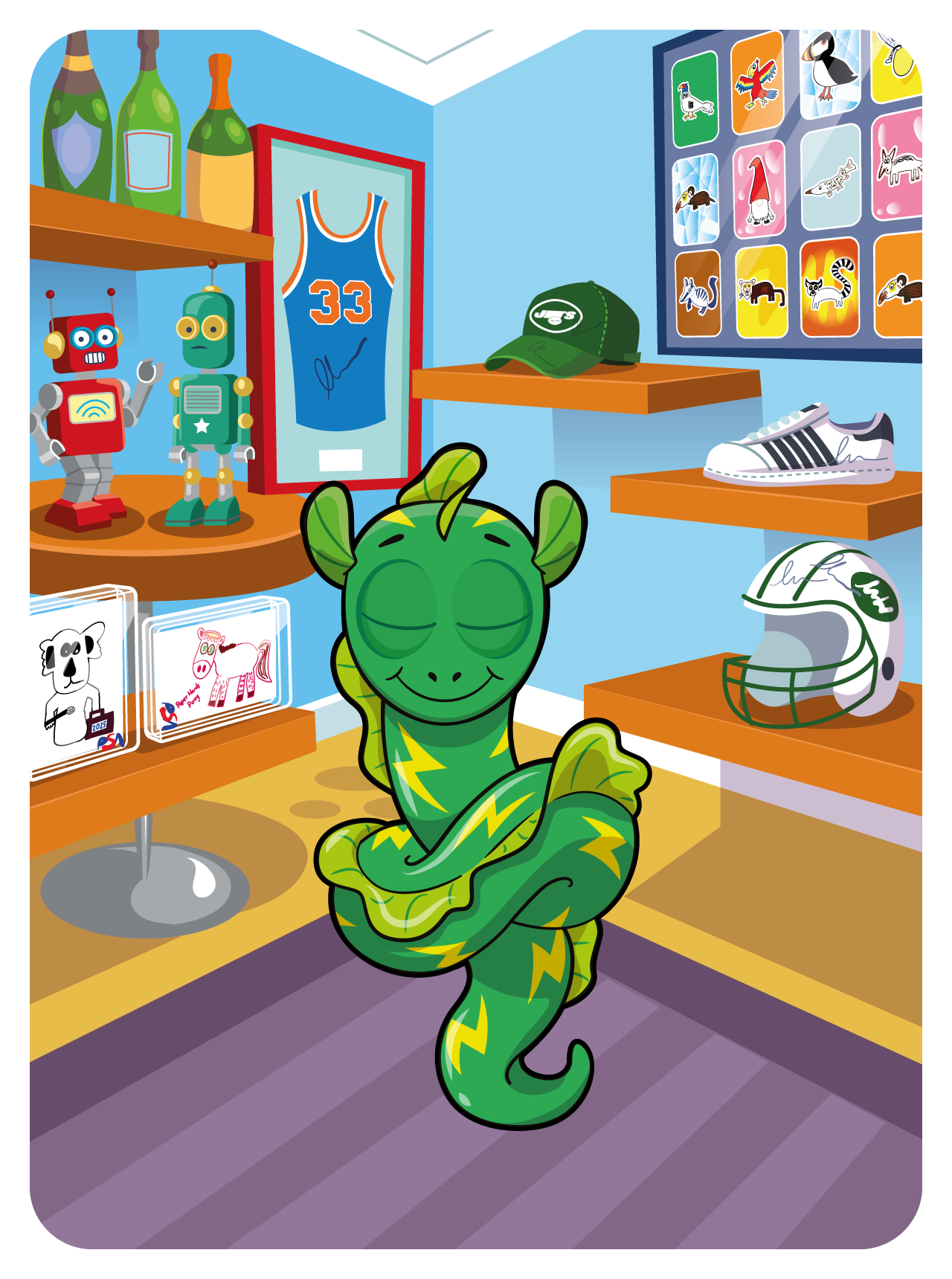 Gary Vaynerchuk - VeeFriends Series 2 - Energetic Electric Eel #19496 - NFT # 19496