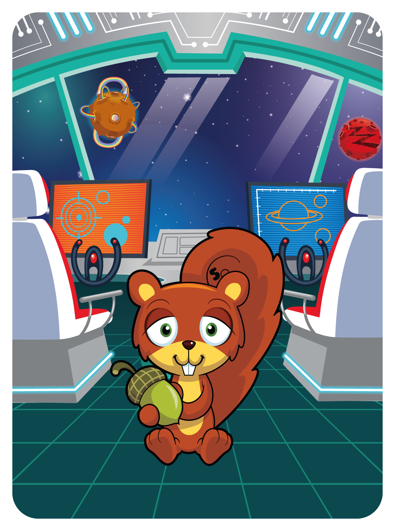 Gary Vaynerchuk - VeeFriends Series 2 - Sharing Squirrel #19544 - NFT # 19544