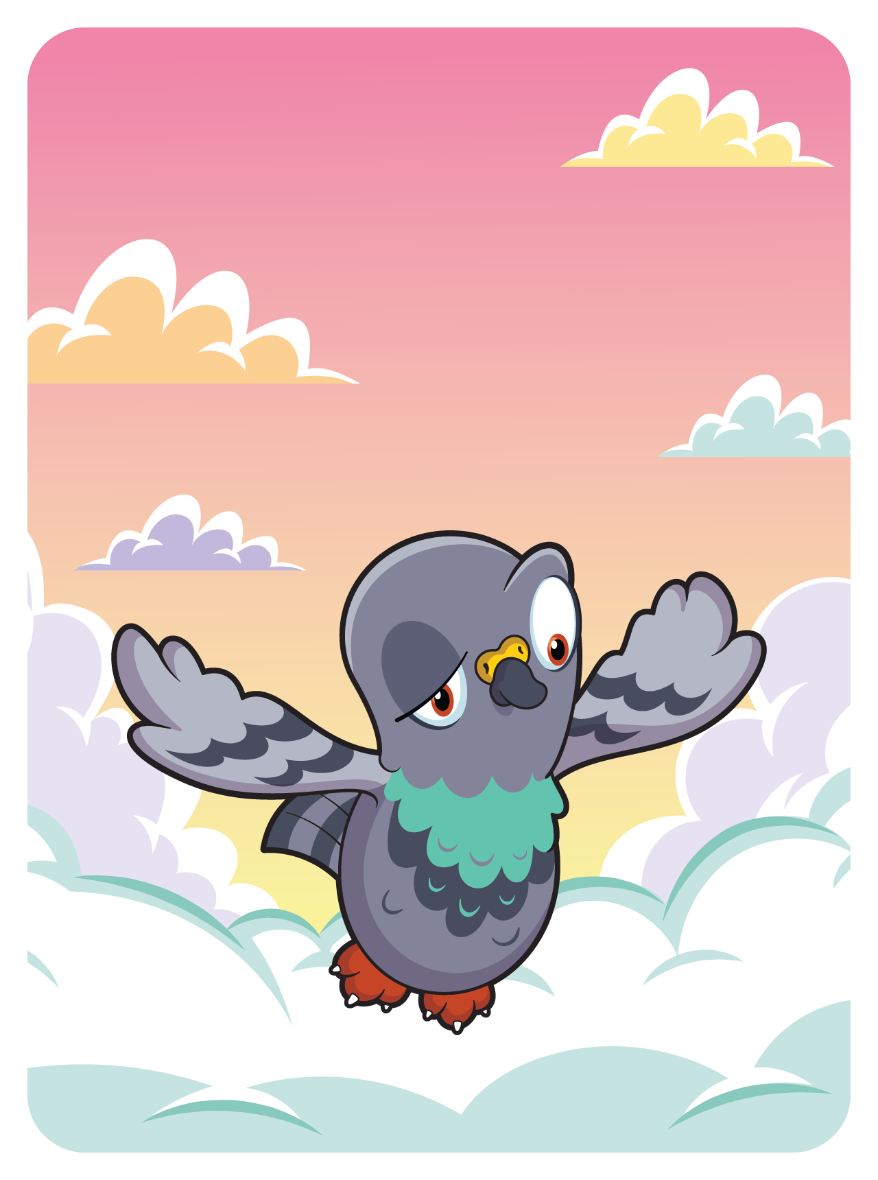 Gary Vaynerchuk - VeeFriends Series 2 - Perspective Pigeon #19564 - NFT # 19564