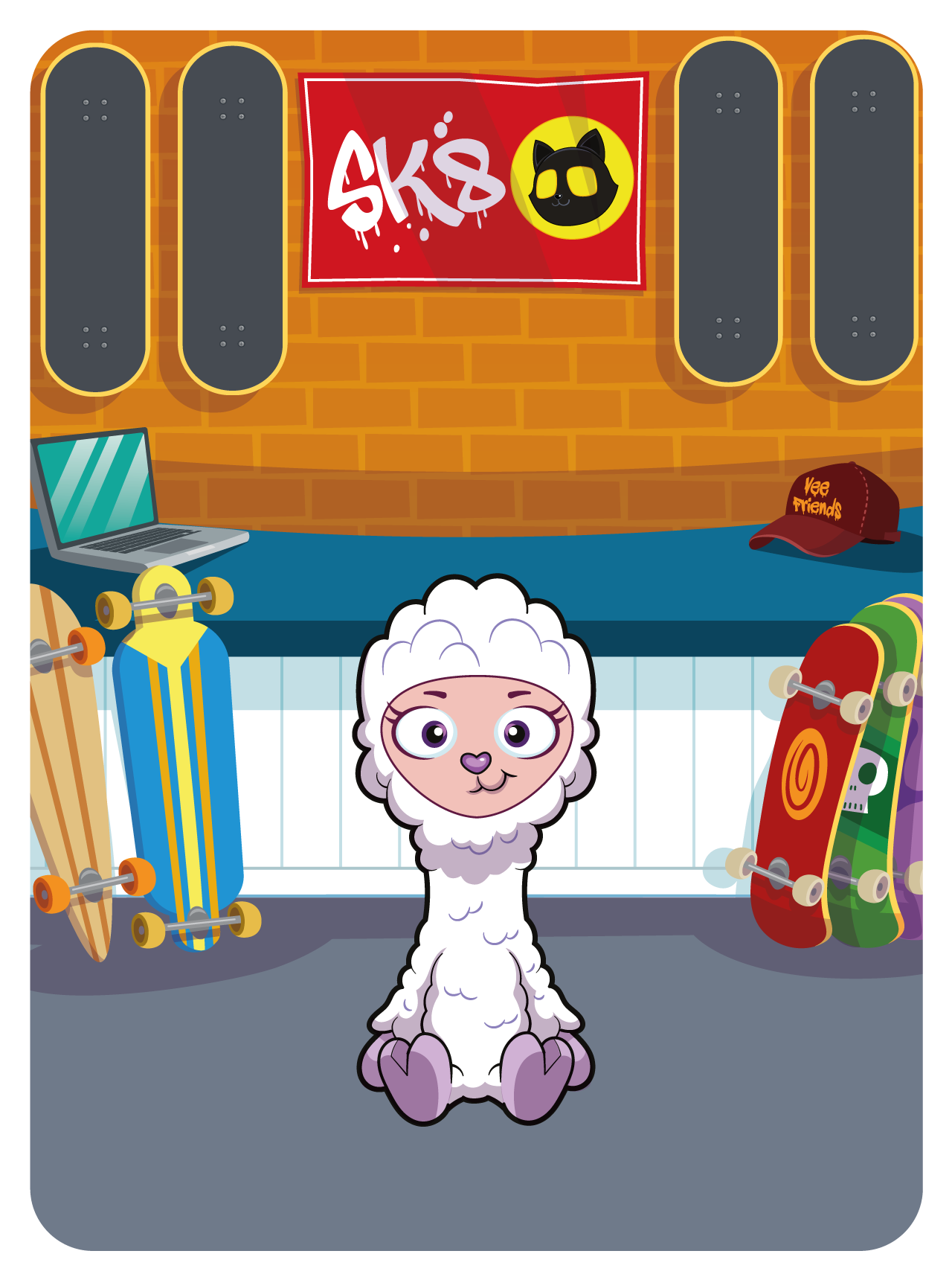 Gary Vaynerchuk - VeeFriends Series 2 - Aspiring Alpaca #19568 - NFT # 19568