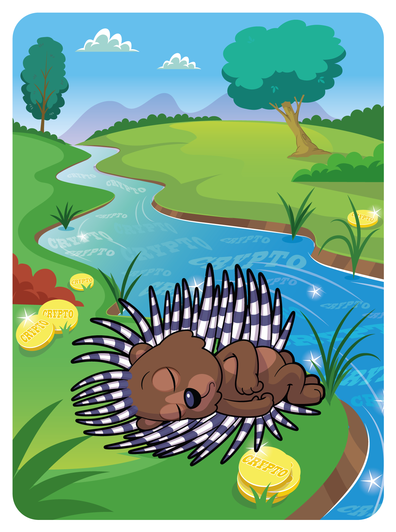 Gary Vaynerchuk - VeeFriends Series 2 - Positive Porcupine #19633 - NFT # 19633