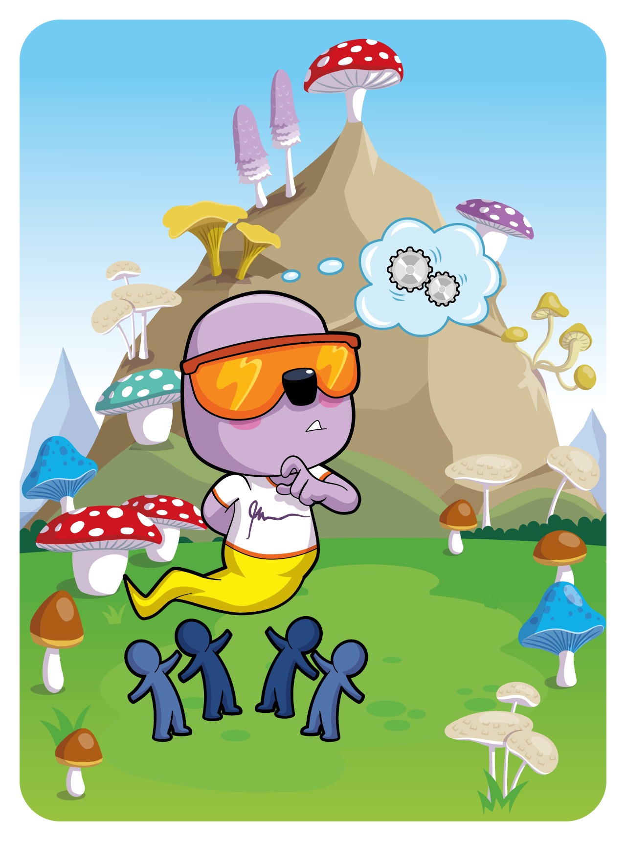 Gary Vaynerchuk - VeeFriends Series 2 - When You Live For Their Validation You Aren't Living #19691 - NFT # 19691