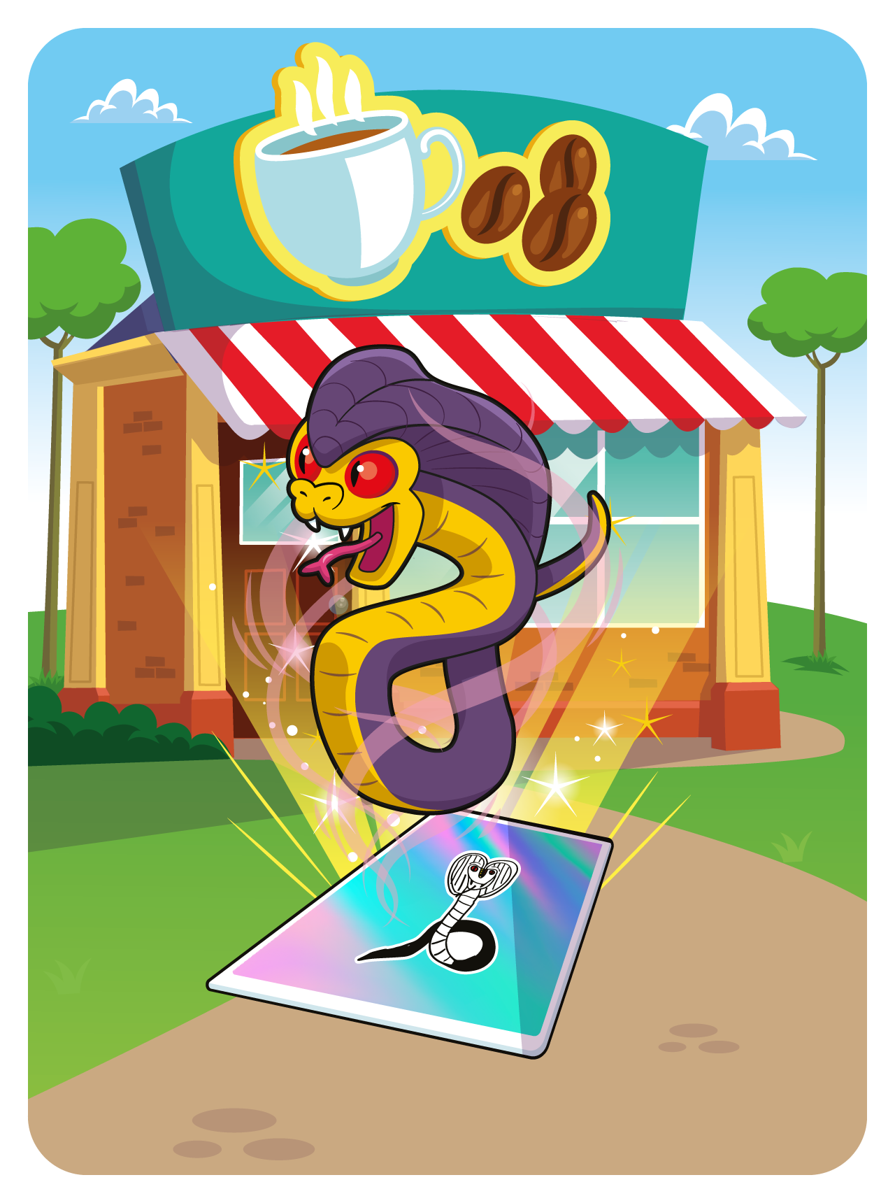 Gary Vaynerchuk - VeeFriends Series 2 - Confident Cobra #1971 - NFT # 1971