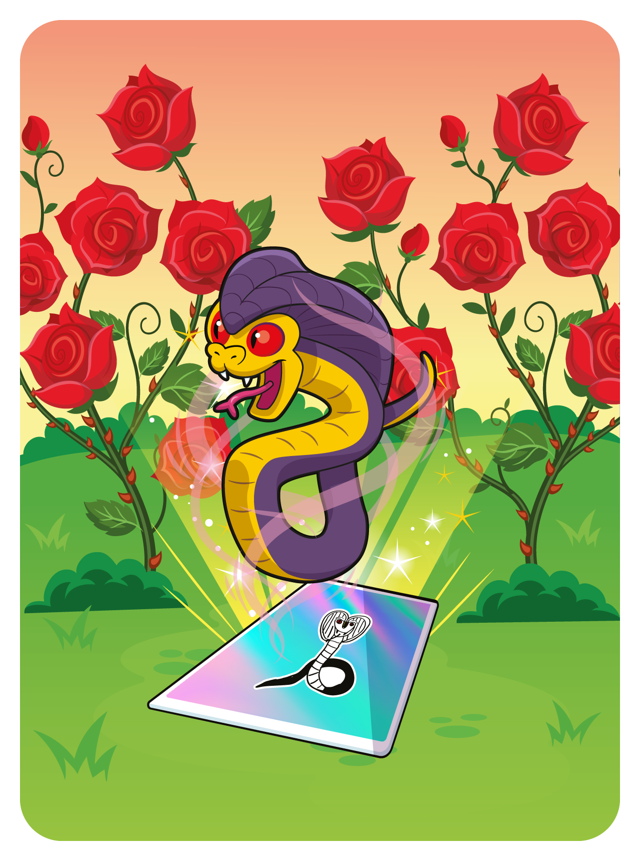 Gary Vaynerchuk - VeeFriends Series 2 - Confident Cobra #1973 - NFT # 1973