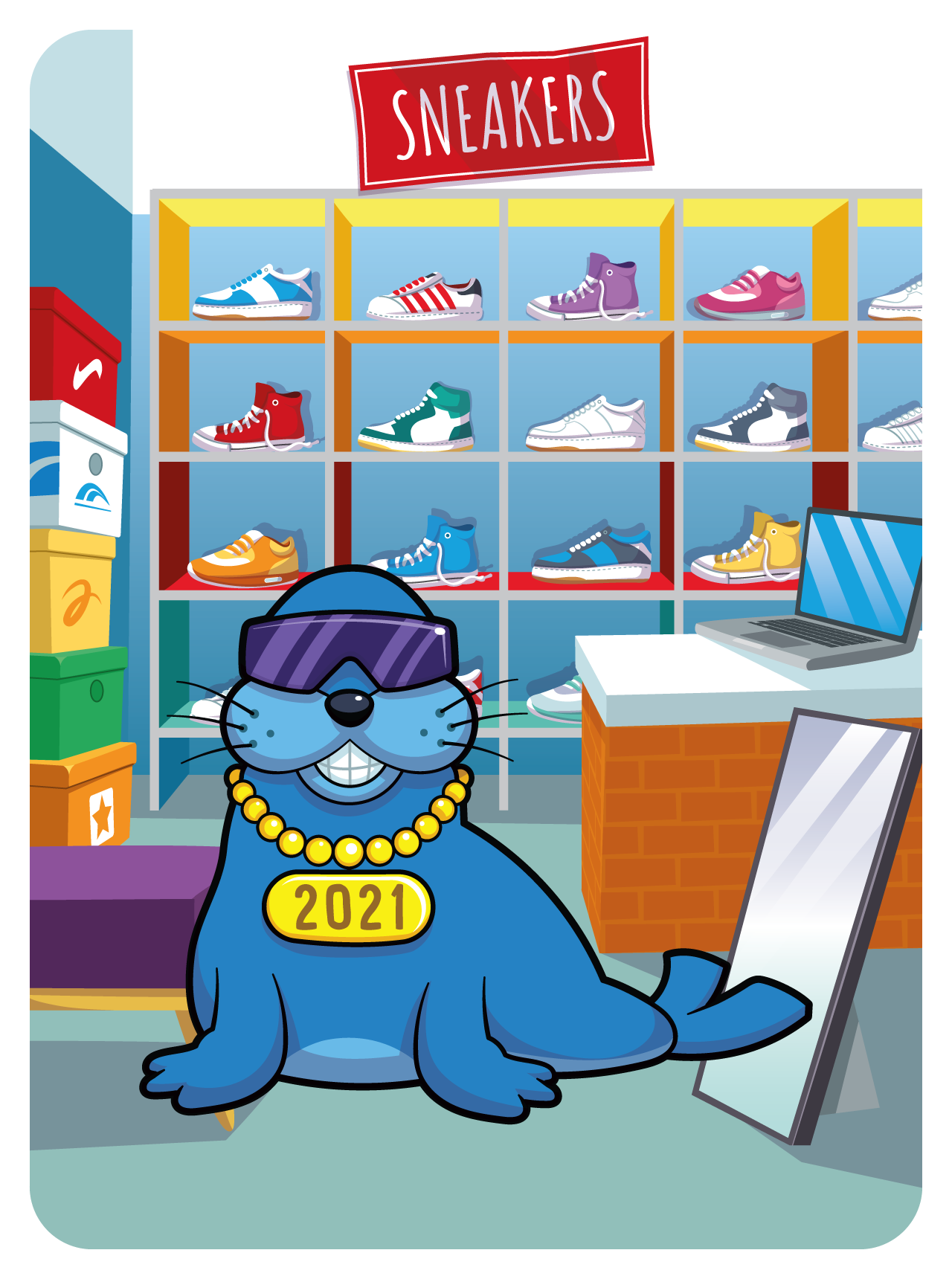 Gary Vaynerchuk - VeeFriends Series 2 - Swaggy Sea Lion #19778 - NFT # 19778