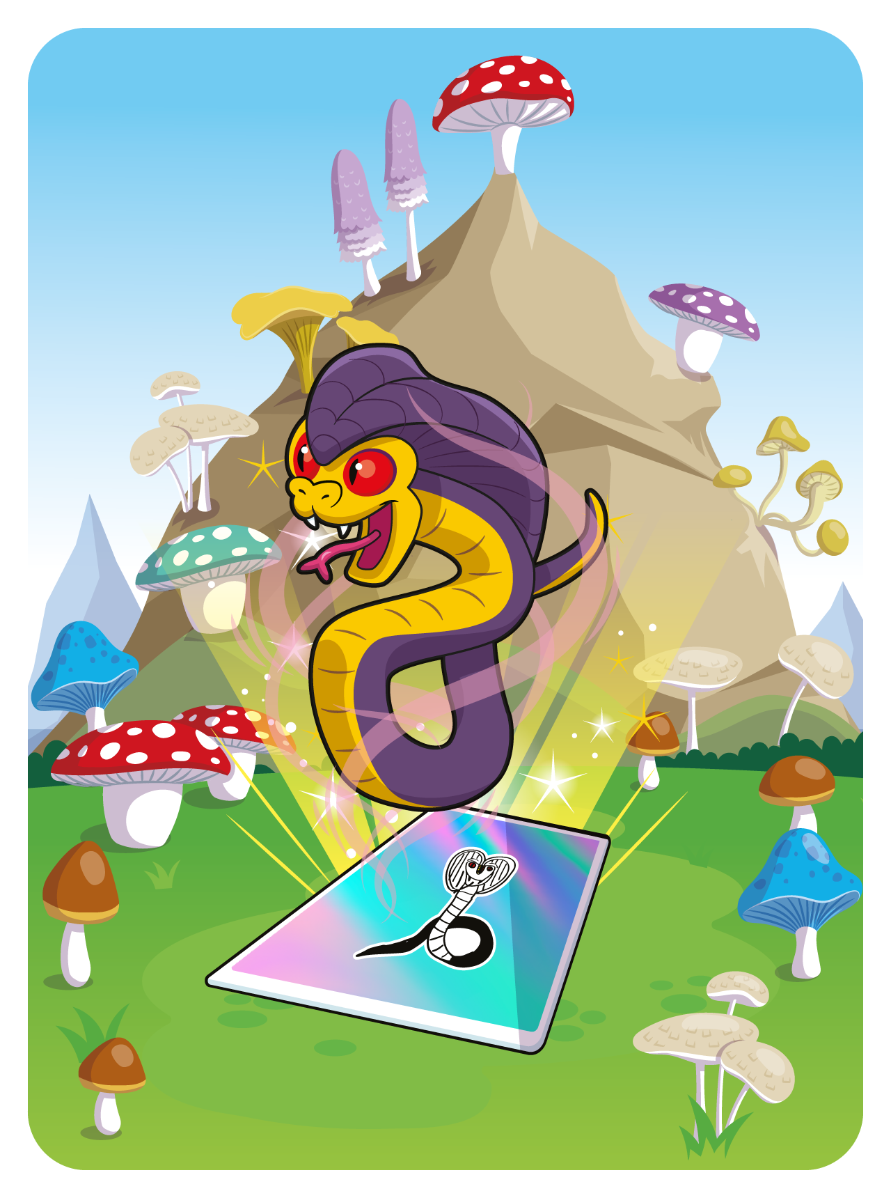 Gary Vaynerchuk - VeeFriends Series 2 - Confident Cobra #1980 - NFT # 1980