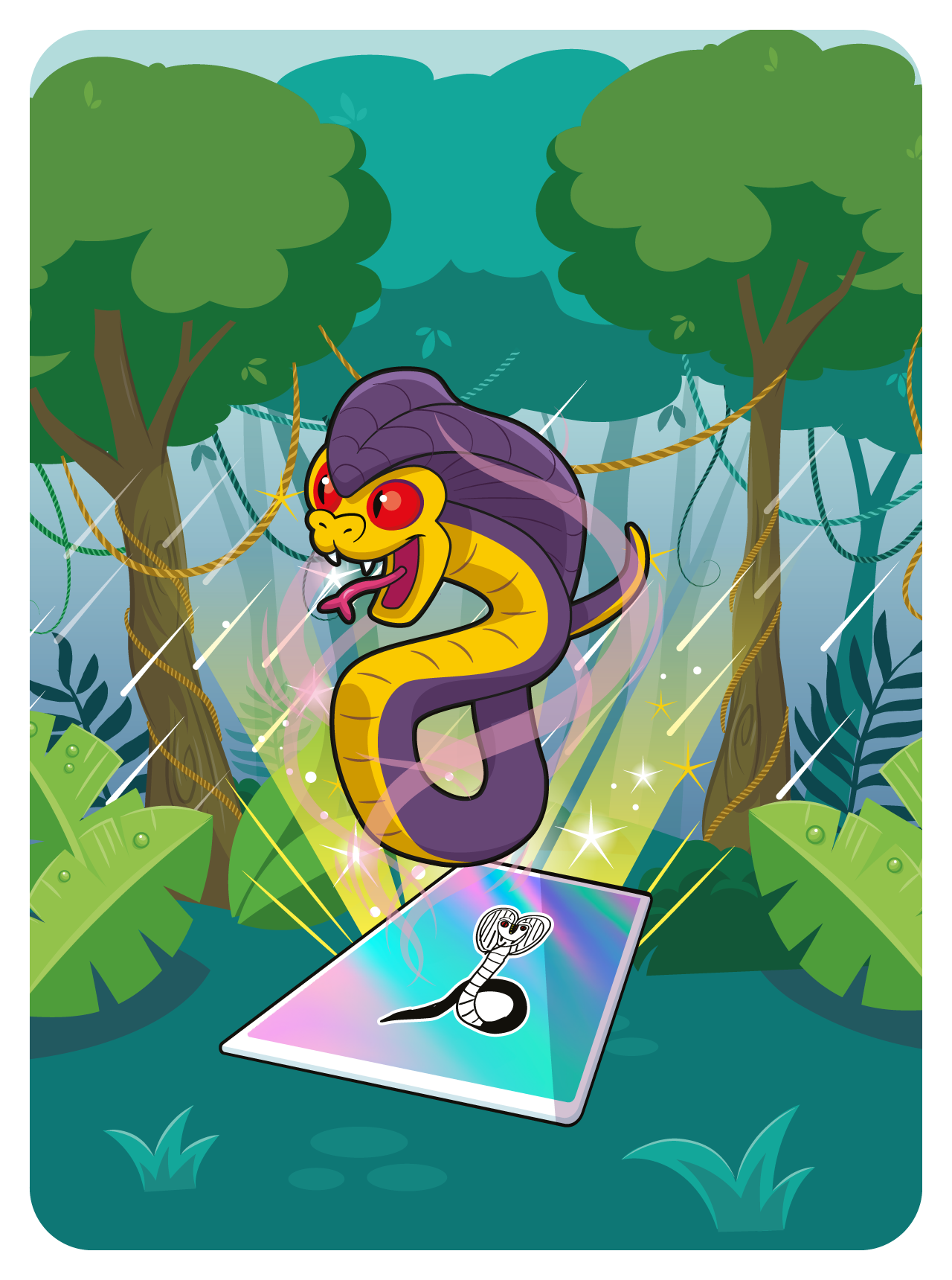 Gary Vaynerchuk - VeeFriends Series 2 - Confident Cobra #1985 - NFT # 1985