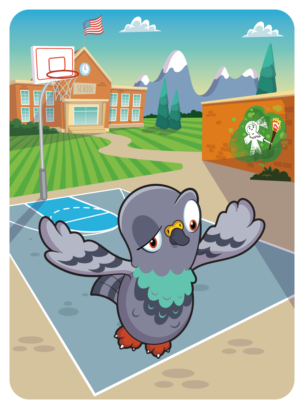 Gary Vaynerchuk - VeeFriends Series 2 - Perspective Pigeon #19851 - NFT # 19851