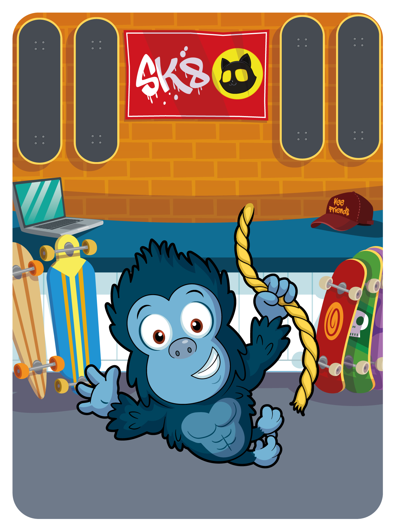 Gary Vaynerchuk - VeeFriends Series 2 - Gratitude Gorilla #19854 - NFT # 19854