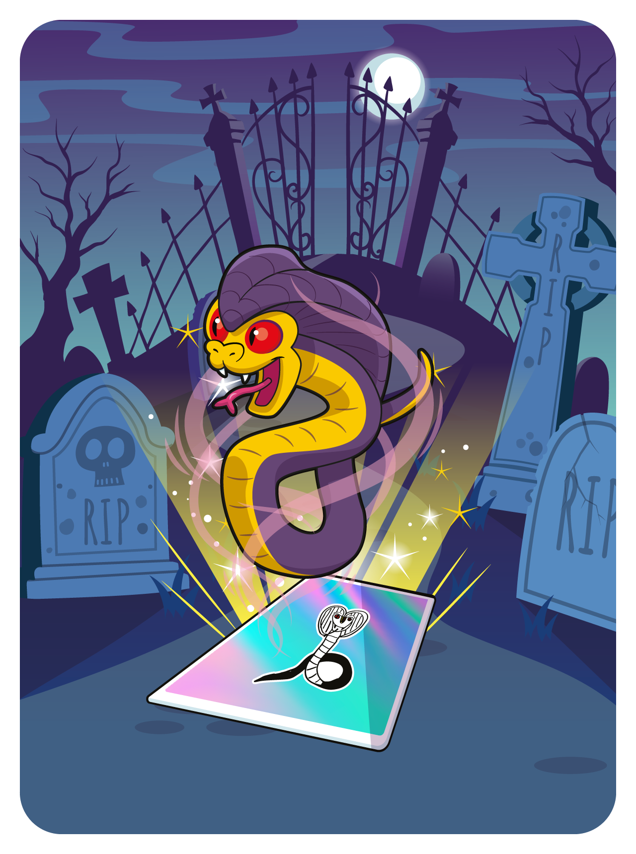 Gary Vaynerchuk - VeeFriends Series 2 - Confident Cobra #1987 - NFT # 1987