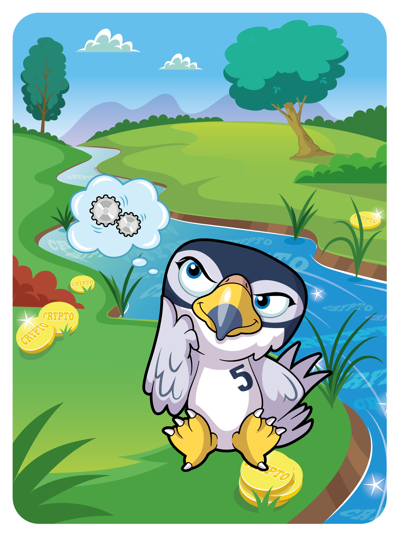 Gary Vaynerchuk - VeeFriends Series 2 - Focused Falcon #19901 - NFT # 19901