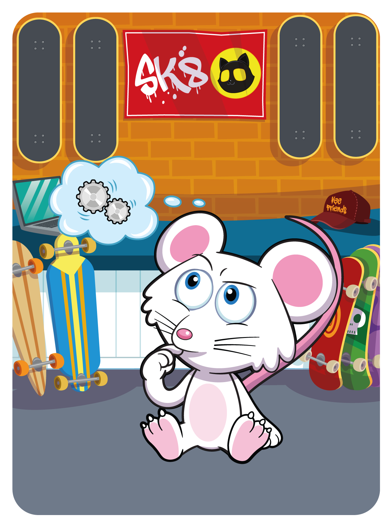 Gary Vaynerchuk - VeeFriends Series 2 - Mojo Mouse #19952 - NFT # 19952