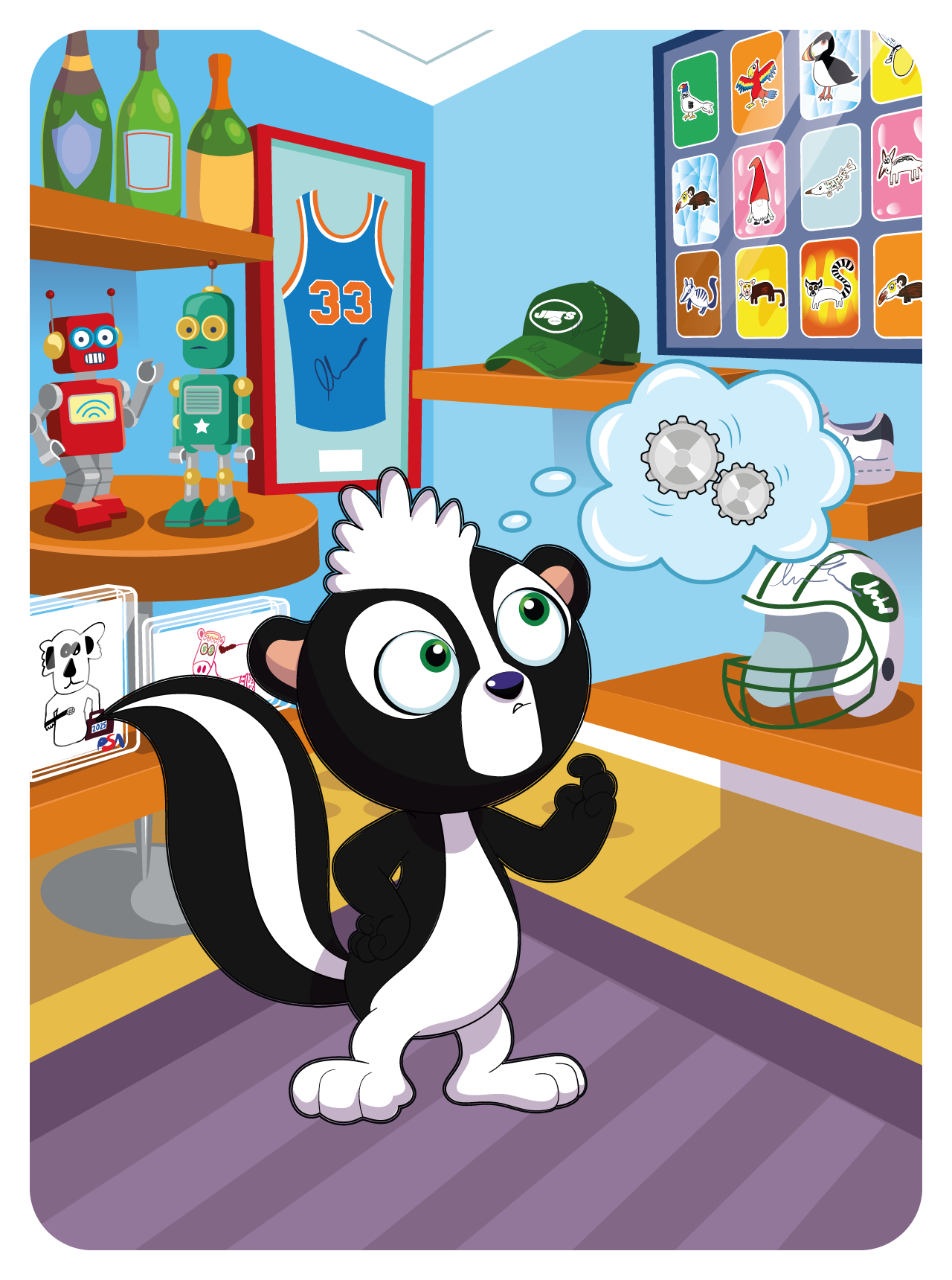 Gary Vaynerchuk - VeeFriends Series 2 - Sincere Skunk #20043 - NFT # 20043