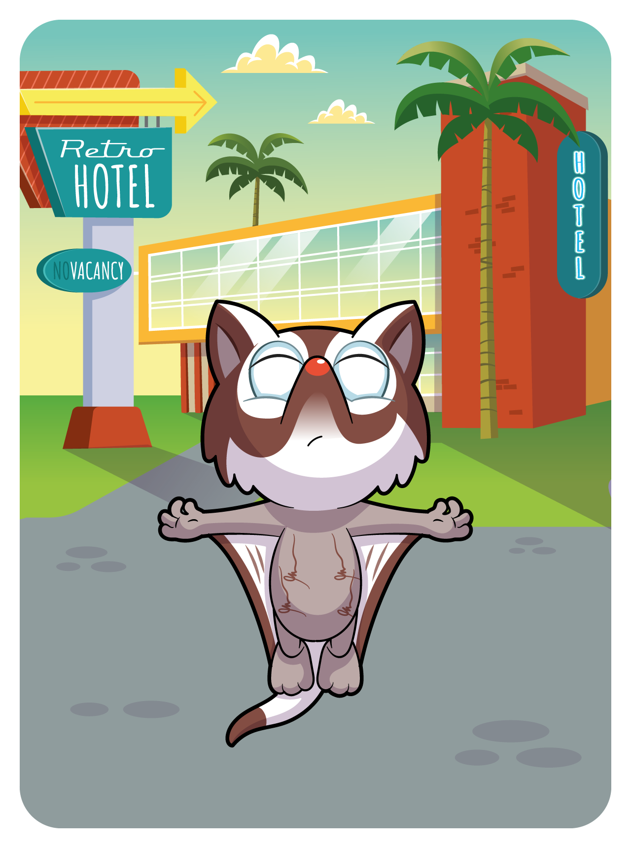 Gary Vaynerchuk - VeeFriends Series 2 - Gleeful Sugar Glider #20176 - NFT # 20176