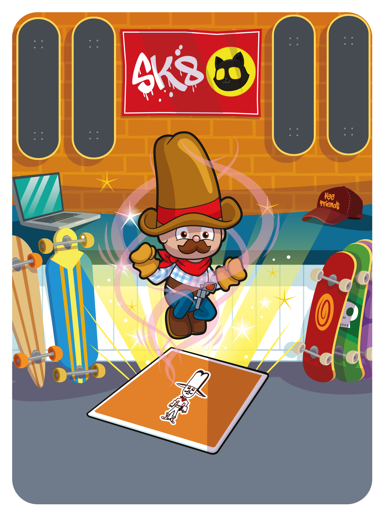 Gary Vaynerchuk - VeeFriends Series 2 - Considerate Cowboy #2018 - NFT # 2018