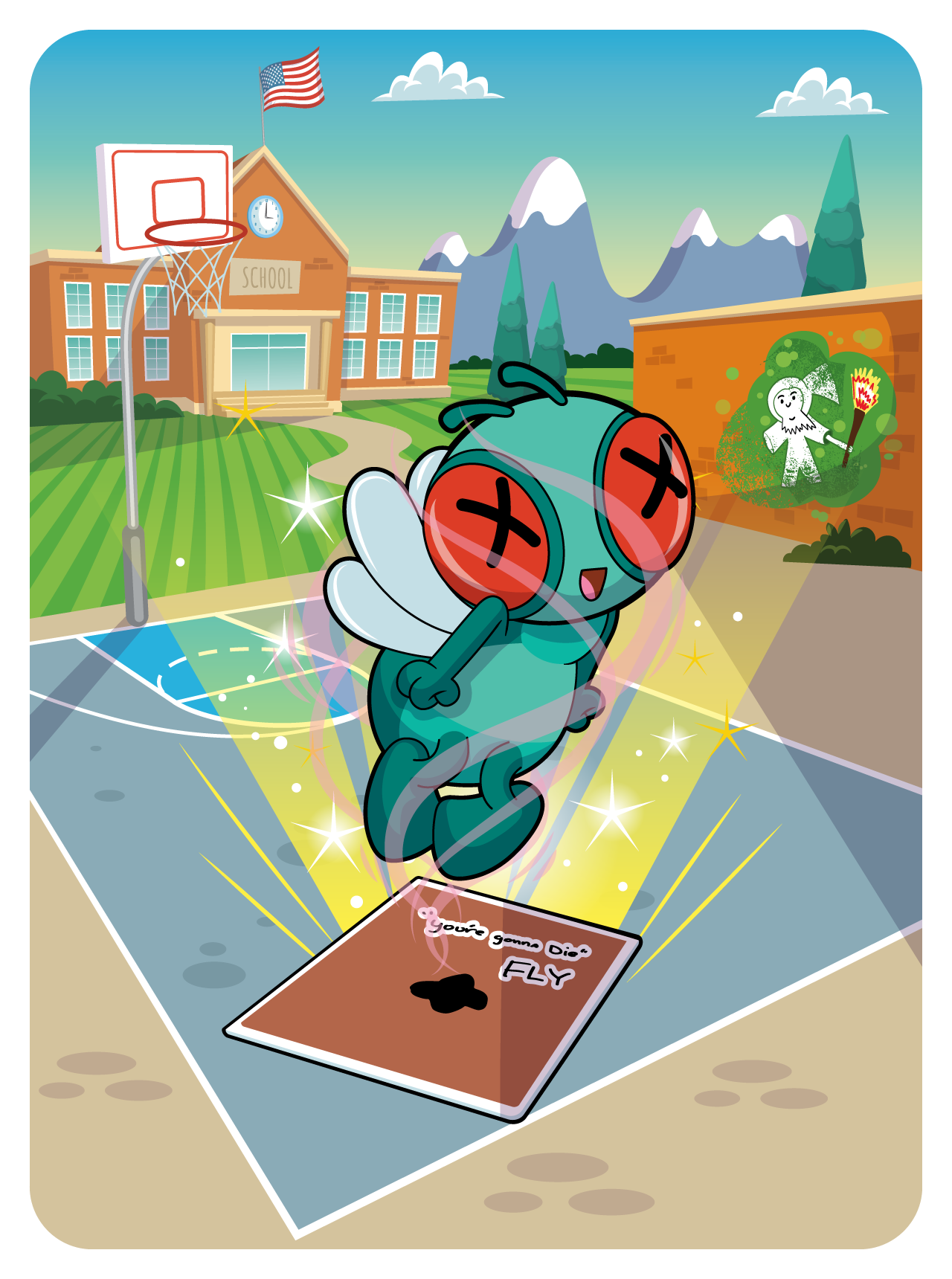 Gary Vaynerchuk - VeeFriends Series 2 - "You're Gonna Die" Fly #203 - NFT # 203