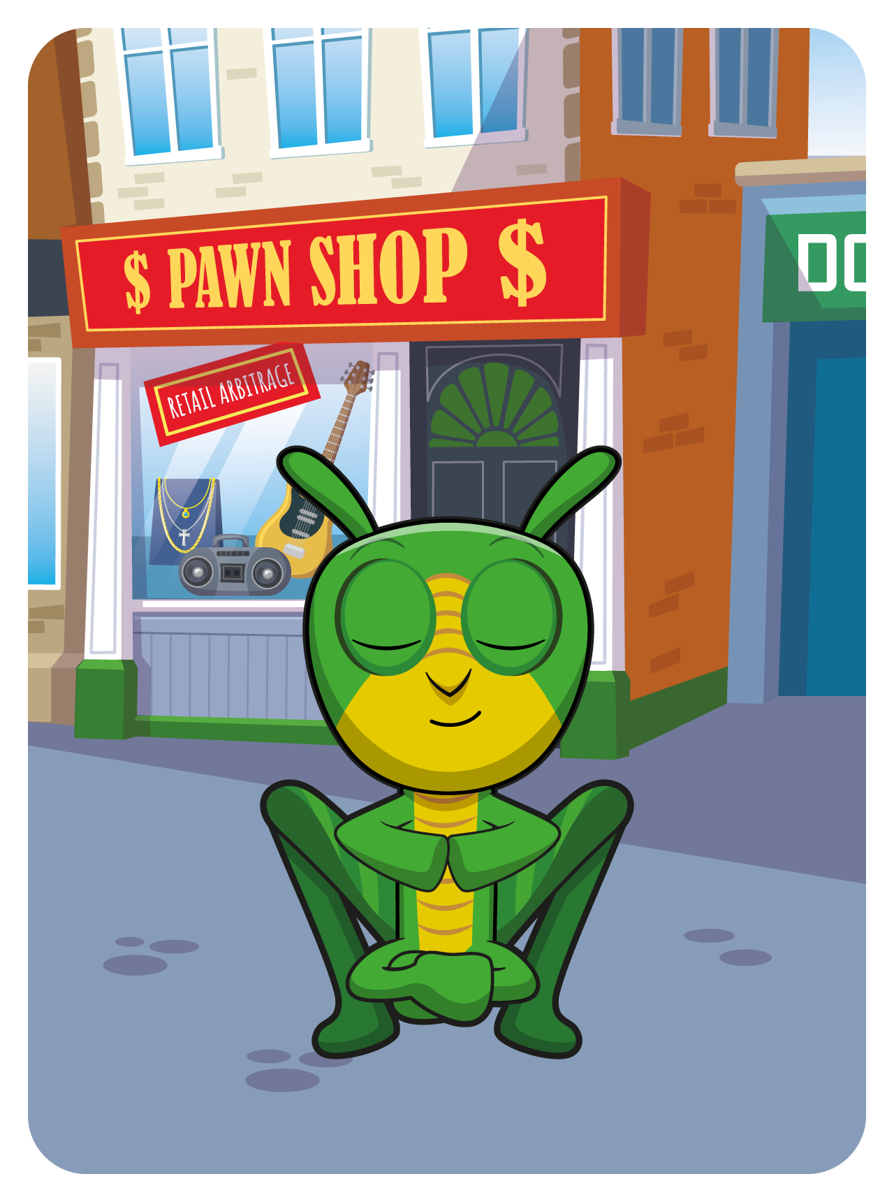 Gary Vaynerchuk - VeeFriends Series 2 - Gracious Grasshopper #20356 - NFT # 20356