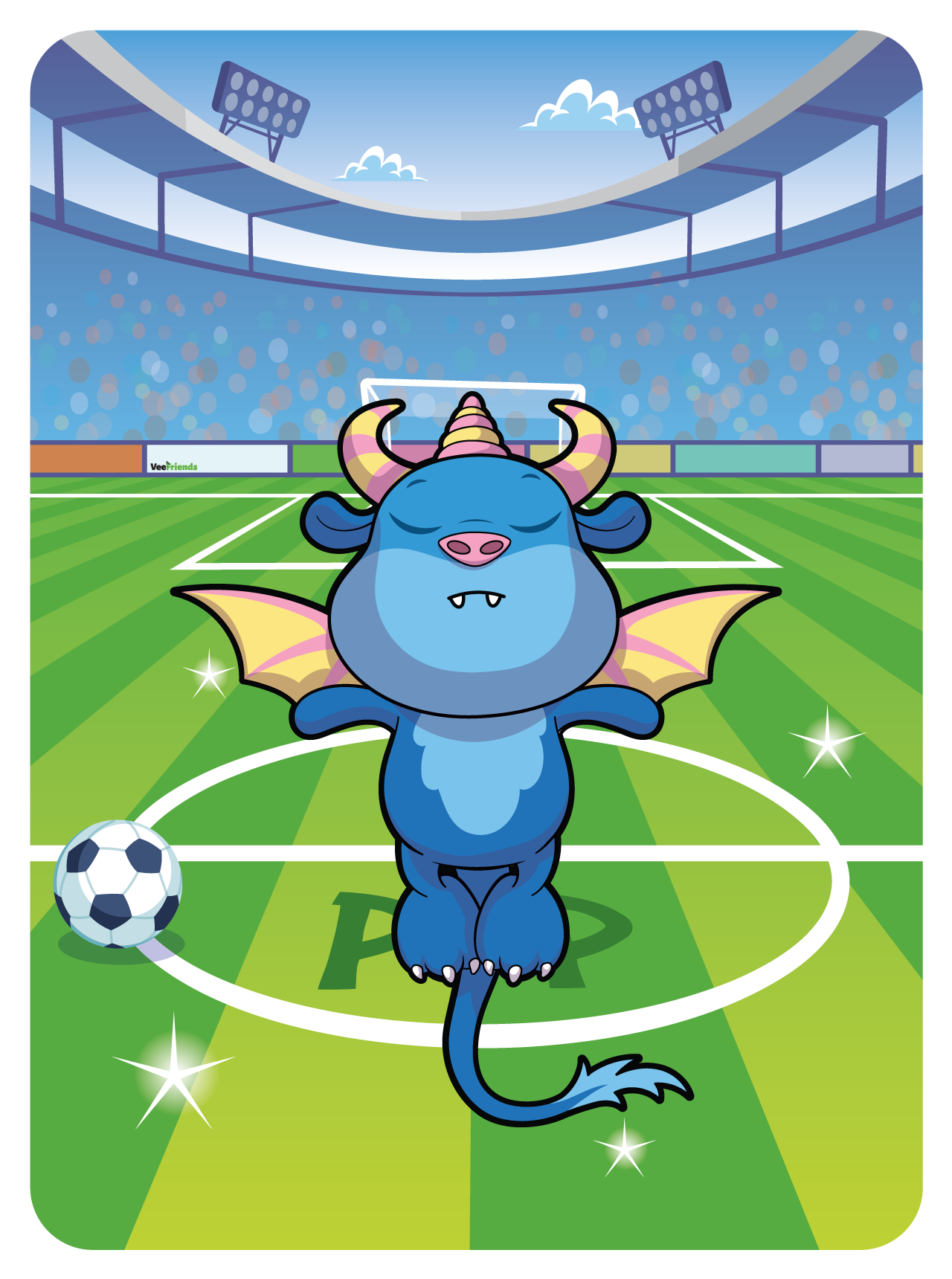 Gary Vaynerchuk - VeeFriends Series 2 - Thoughtful Three Horned Harpik #20376 - NFT # 20376