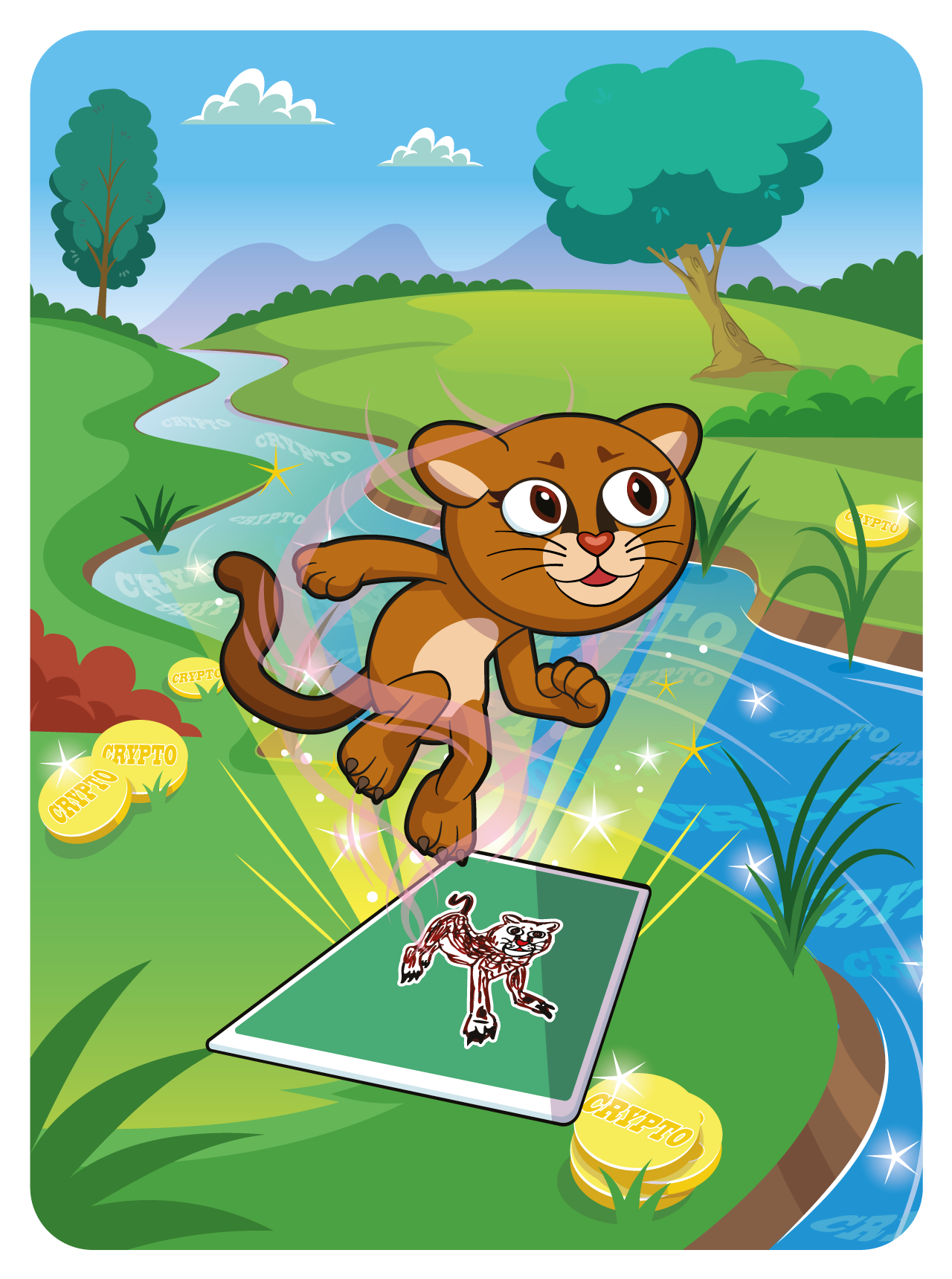 Gary Vaynerchuk - VeeFriends Series 2 - Consistent Cougar #2039 - NFT # 2039