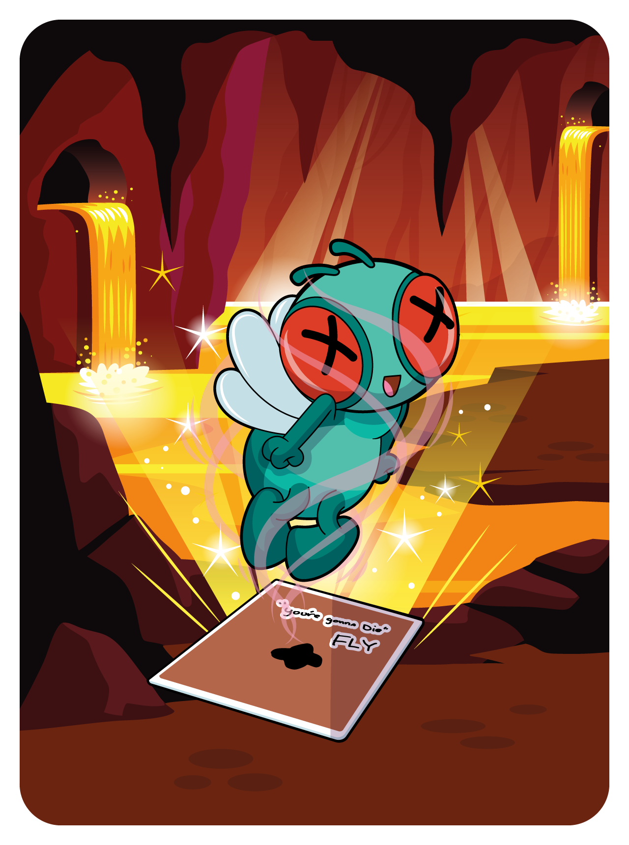 Gary Vaynerchuk - VeeFriends Series 2 - "You're Gonna Die" Fly #204 - NFT # 204