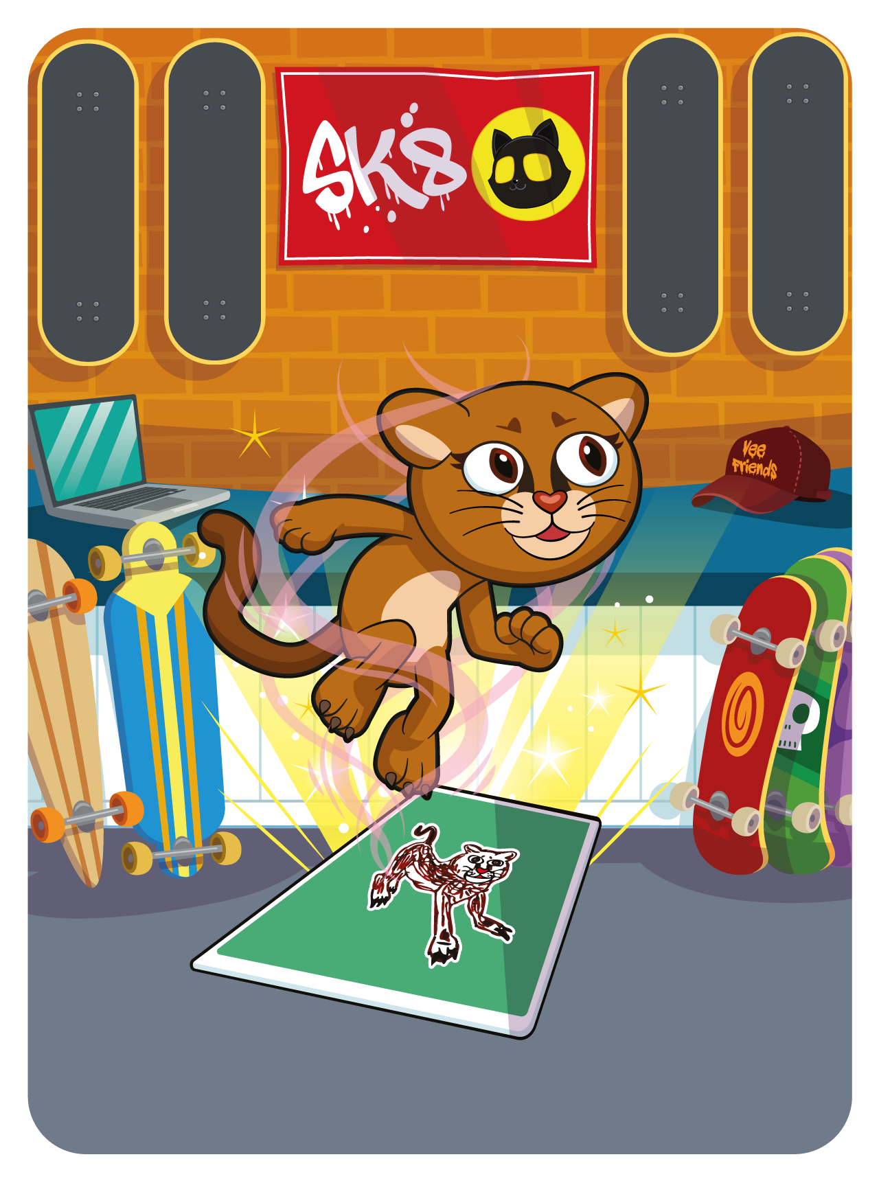 Gary Vaynerchuk - VeeFriends Series 2 - Consistent Cougar #2041 - NFT # 2041