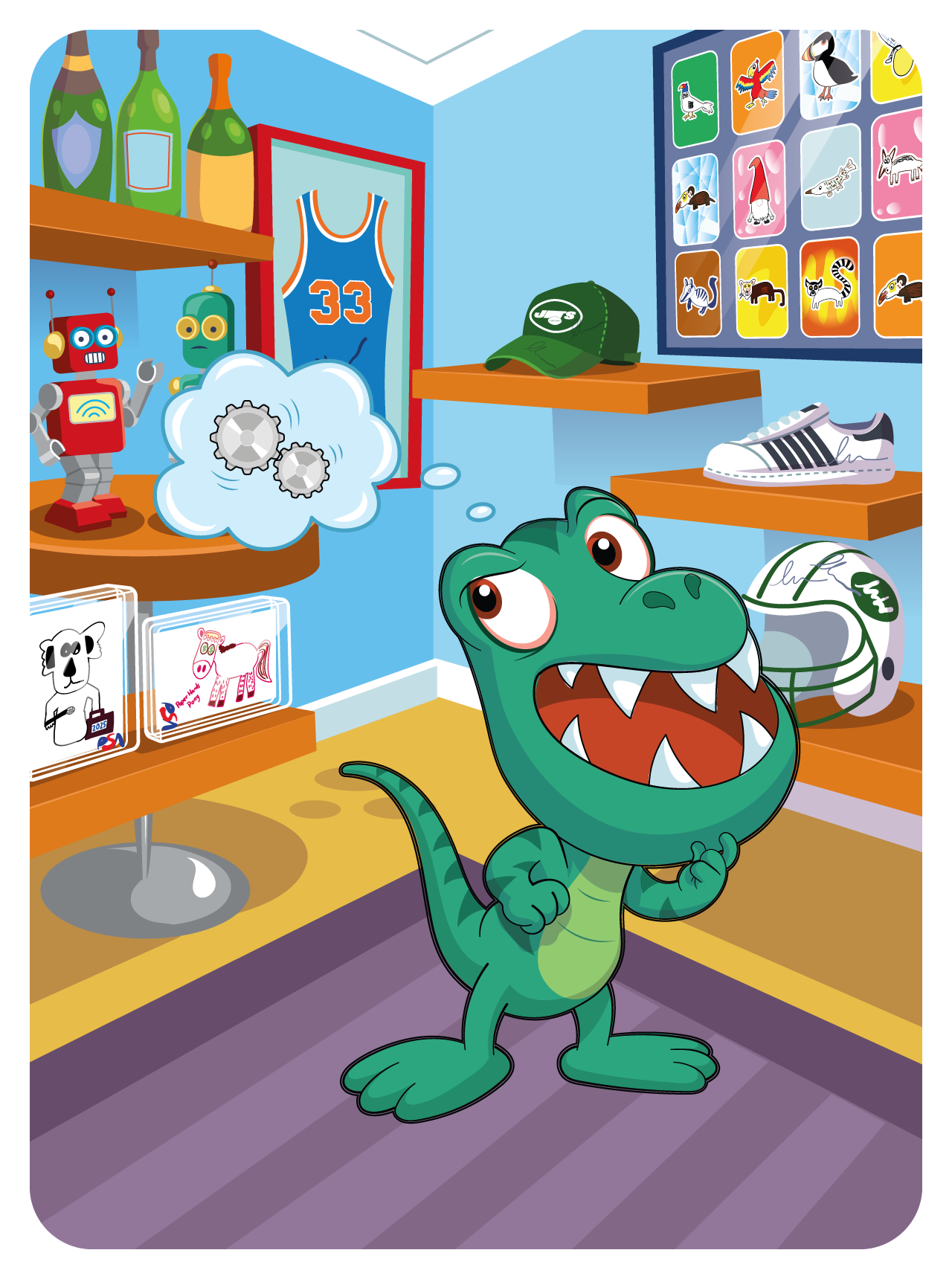 Gary Vaynerchuk - VeeFriends Series 2 - Truculent T-Rex #20410 - NFT # 20410