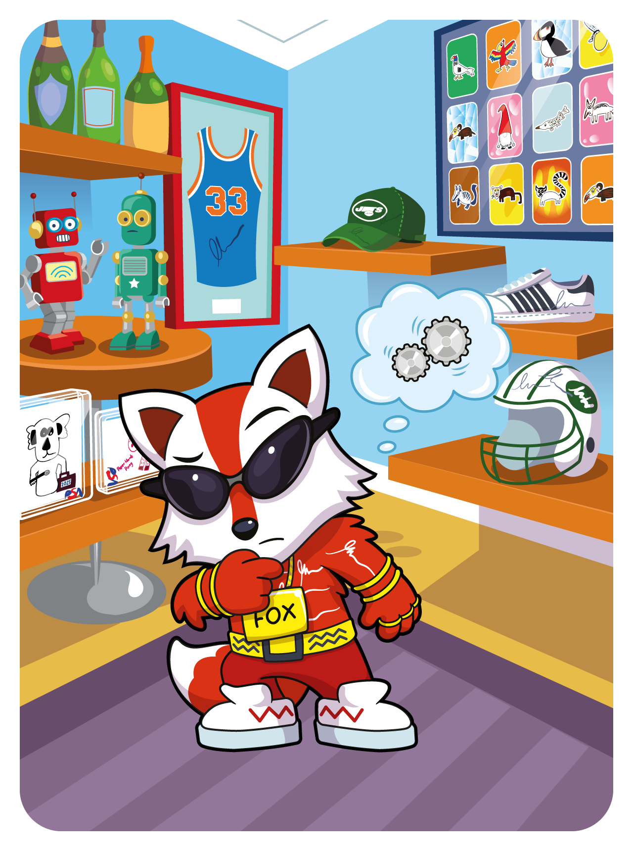 Gary Vaynerchuk - VeeFriends Series 2 - Flex'n Fox #20443 - NFT # 20443