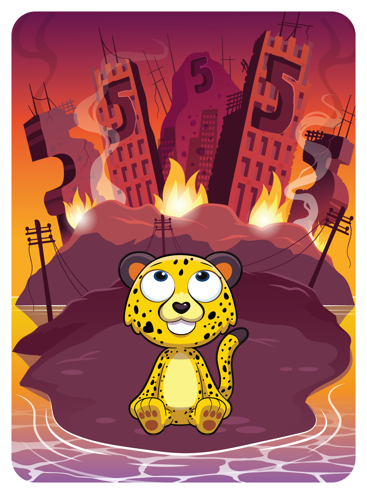 Charming Cheetah #20659