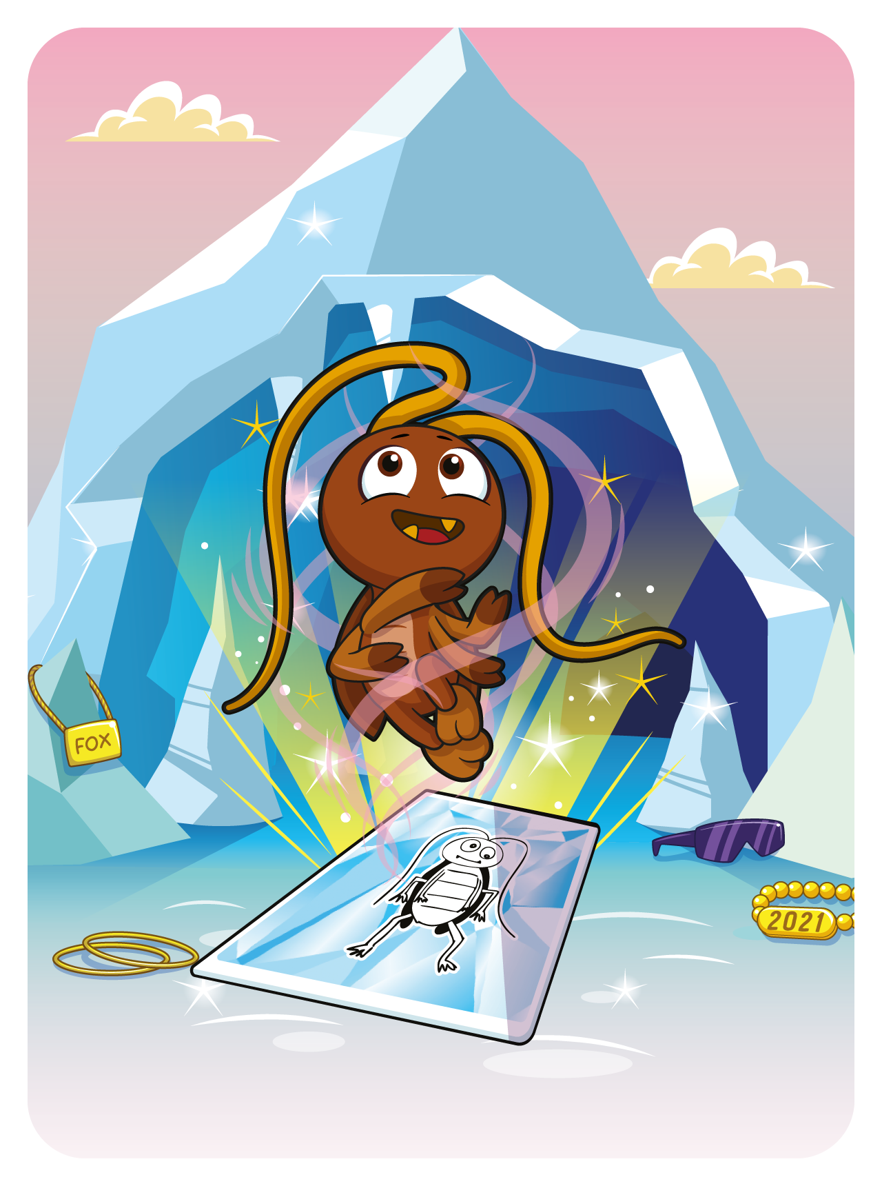 Gary Vaynerchuk - VeeFriends Series 2 - Conviction Cockroach #2083 - NFT # 2083