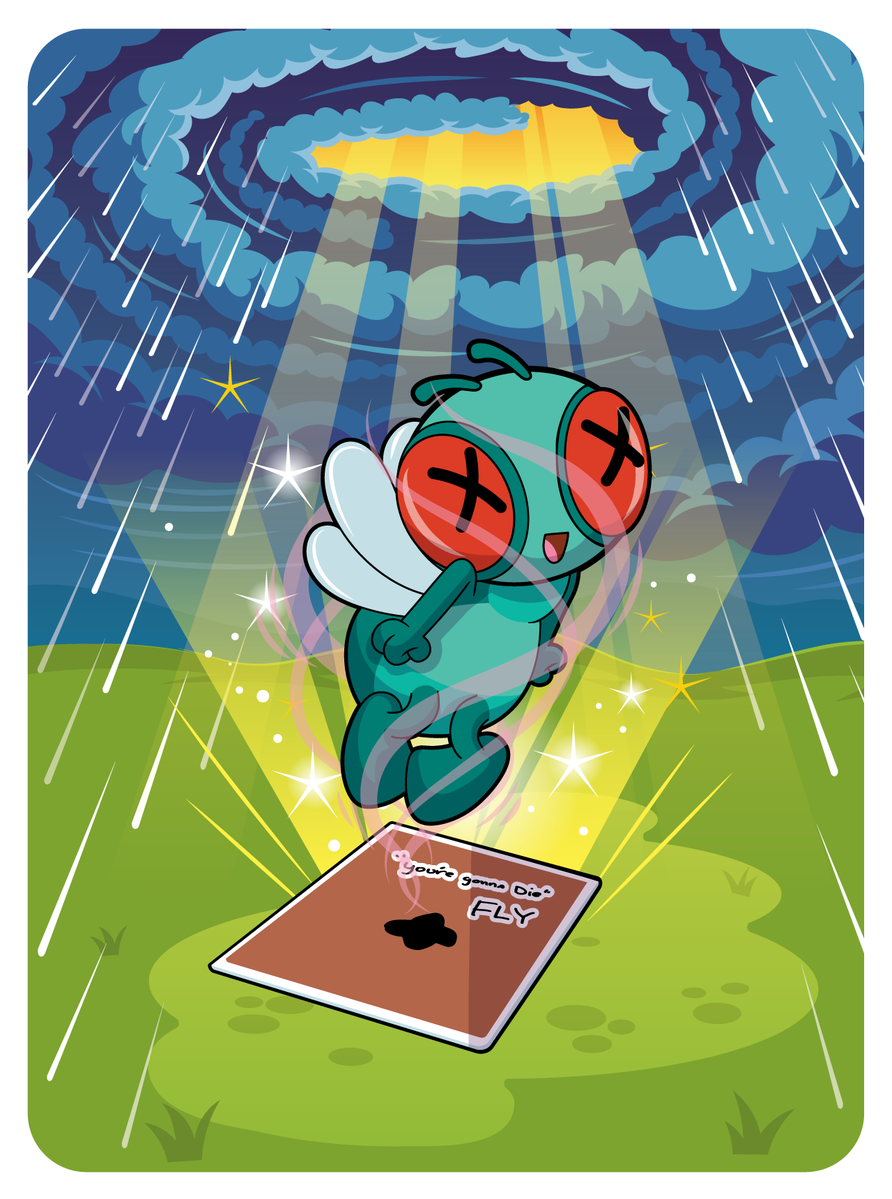 Gary Vaynerchuk - VeeFriends Series 2 - "You're Gonna Die" Fly #209 - NFT # 209