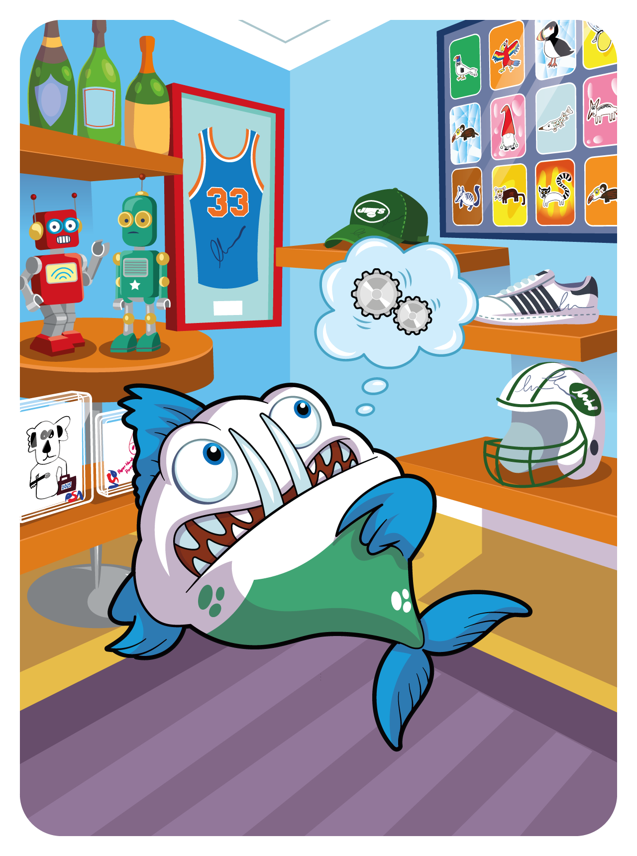 Gary Vaynerchuk - VeeFriends Series 2 - Proactive Piranha #20974 - NFT # 20974