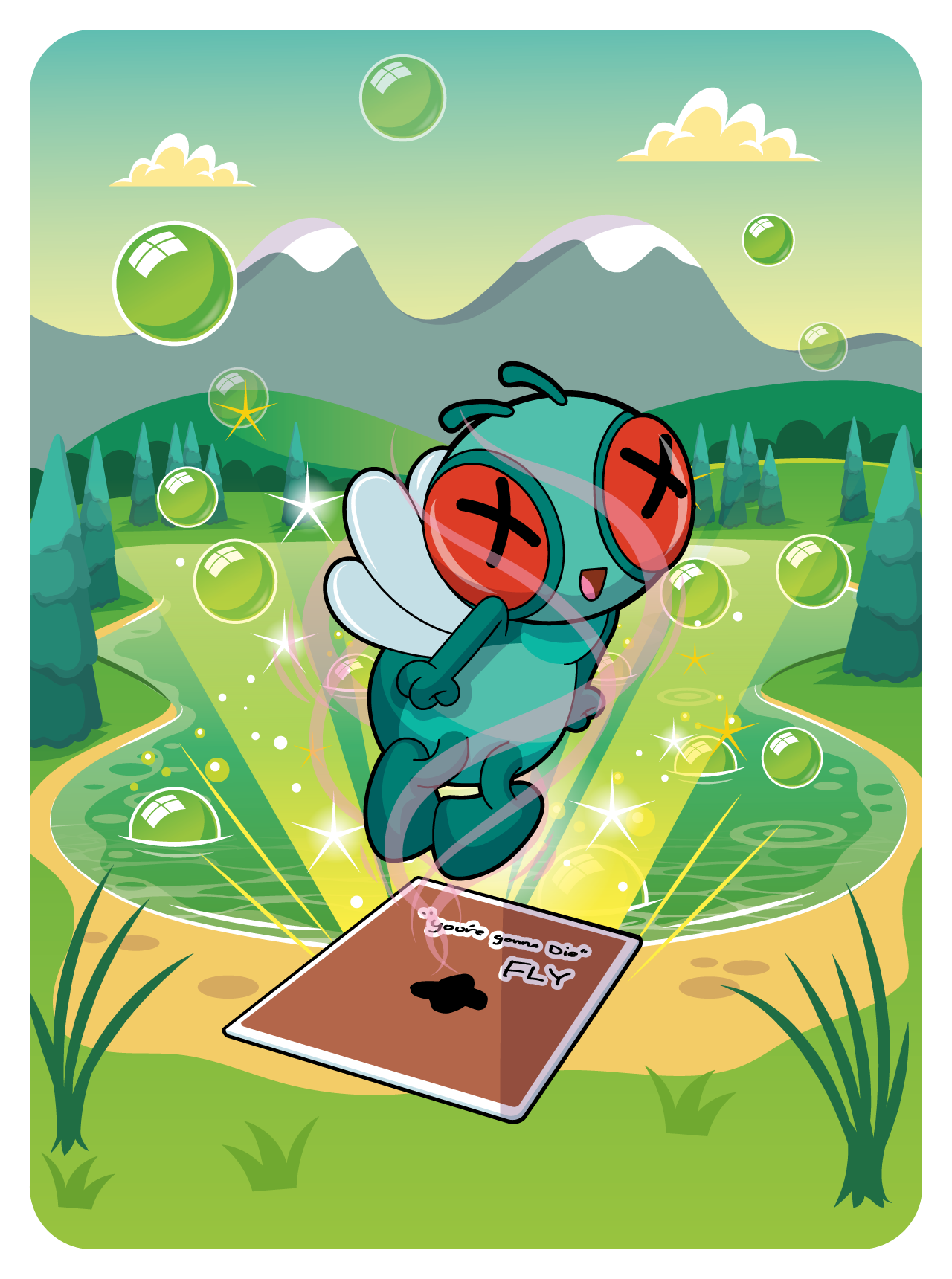 Gary Vaynerchuk - VeeFriends Series 2 - "You're Gonna Die" Fly #211 - NFT # 211