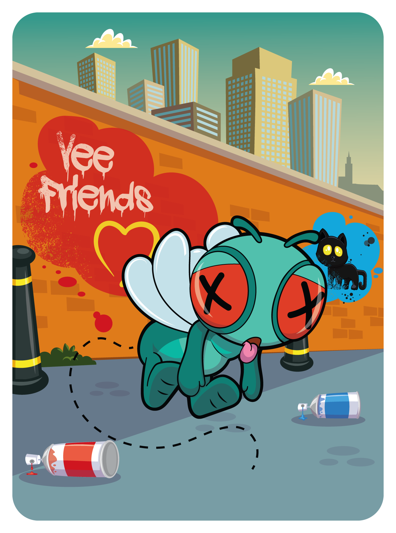 Gary Vaynerchuk - VeeFriends Series 2 - "You're Gonna Die" Fly #21197 - NFT # 21197