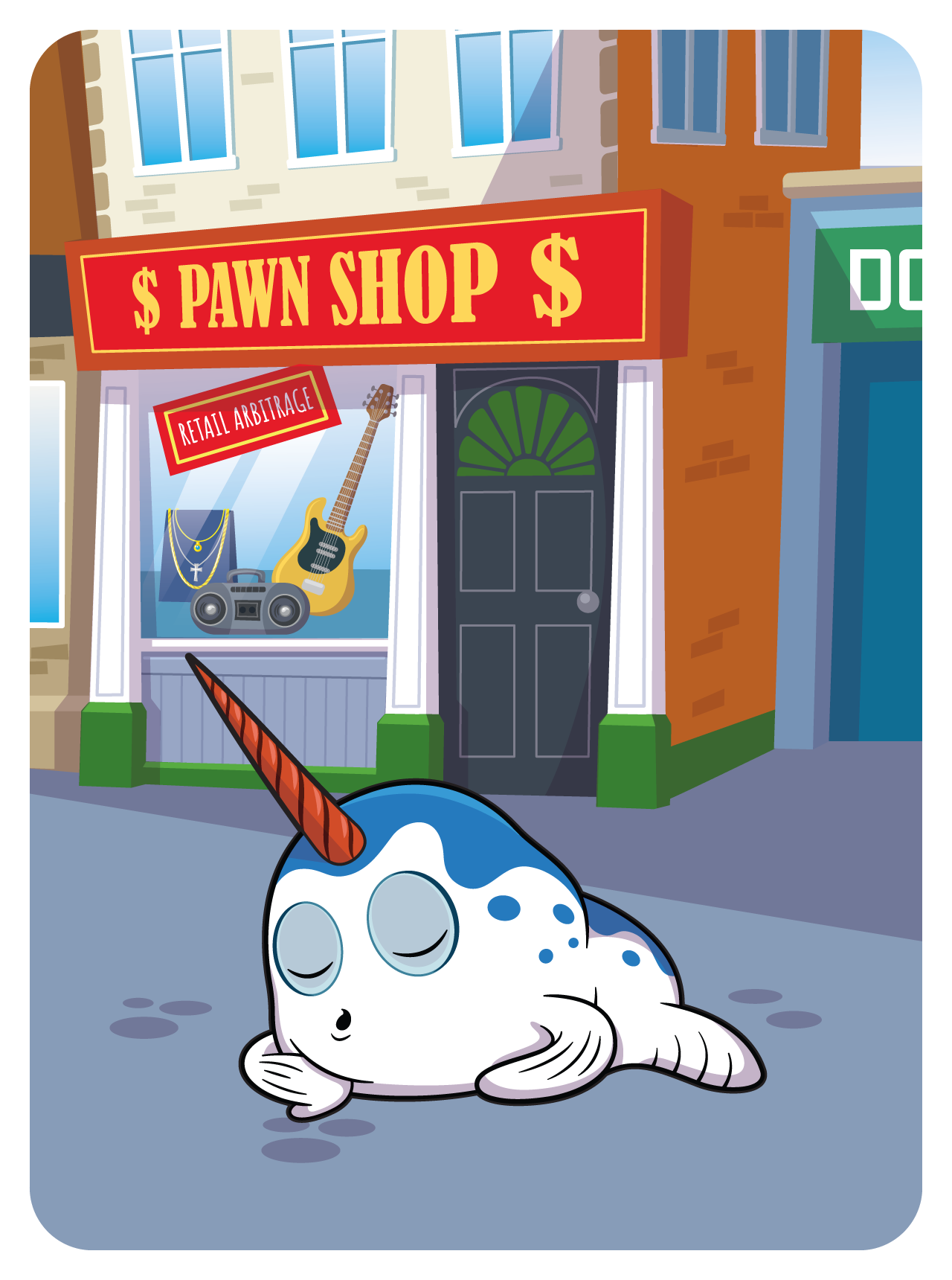 Gary Vaynerchuk - VeeFriends Series 2 - Nifty Narwhal #21208 - NFT # 21208