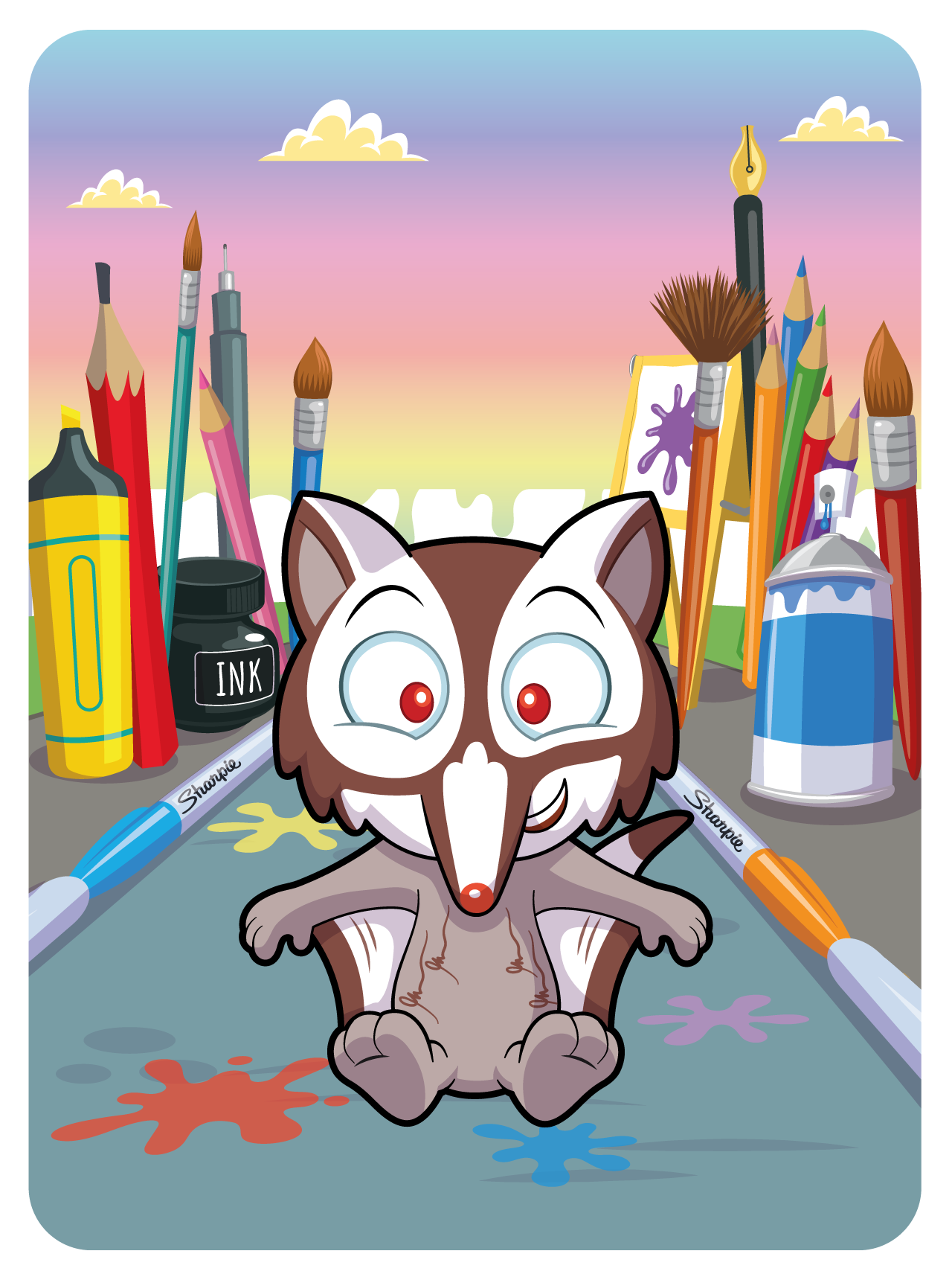 Gary Vaynerchuk - VeeFriends Series 2 - Gleeful Sugar Glider #21218 - NFT # 21218