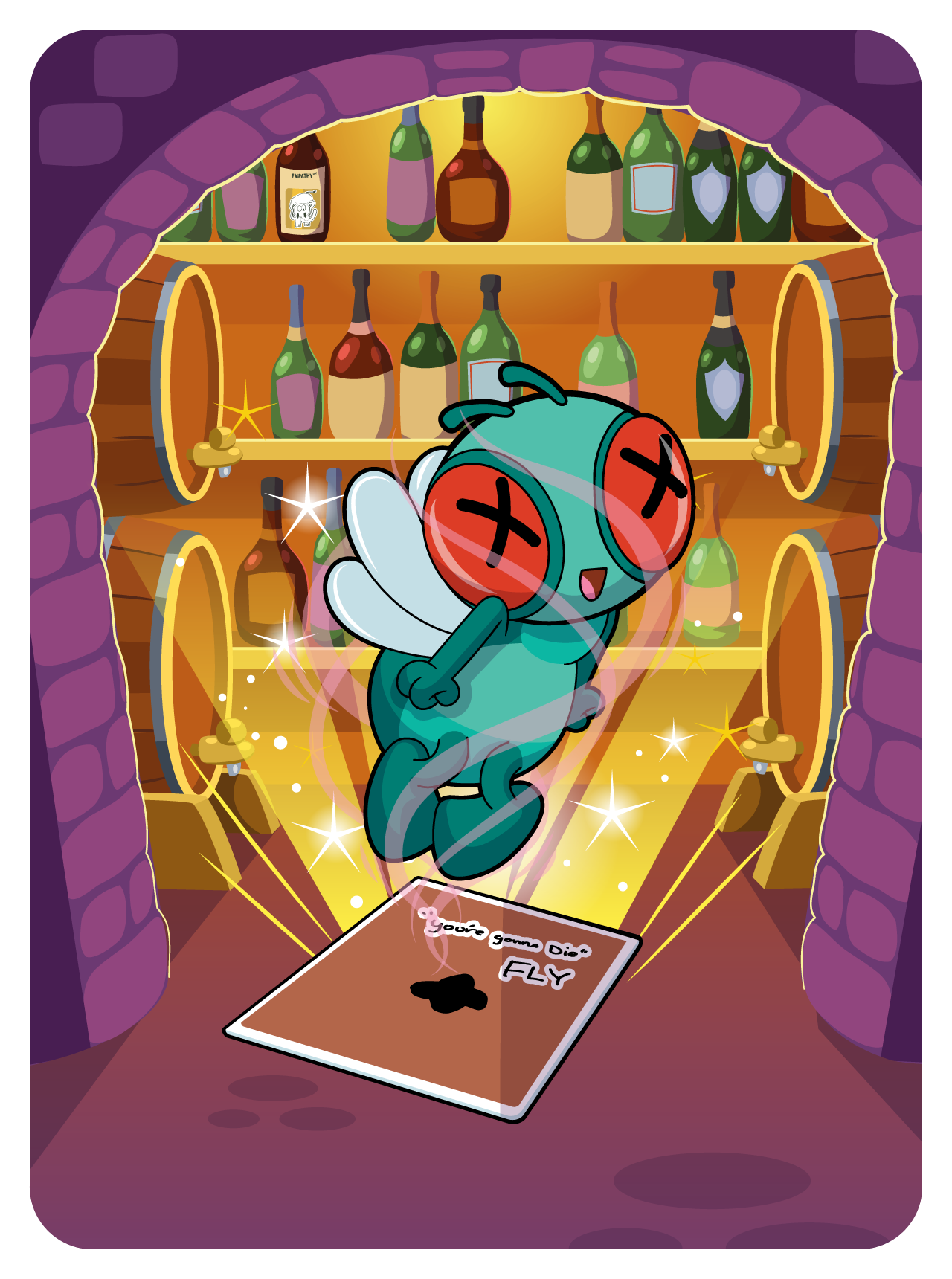 Gary Vaynerchuk - VeeFriends Series 2 - "You're Gonna Die" Fly #213 - NFT # 213