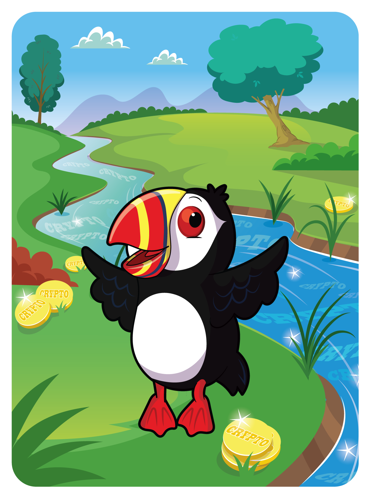 Gary Vaynerchuk - VeeFriends Series 2 - Productive Puffin #21374 - NFT # 21374