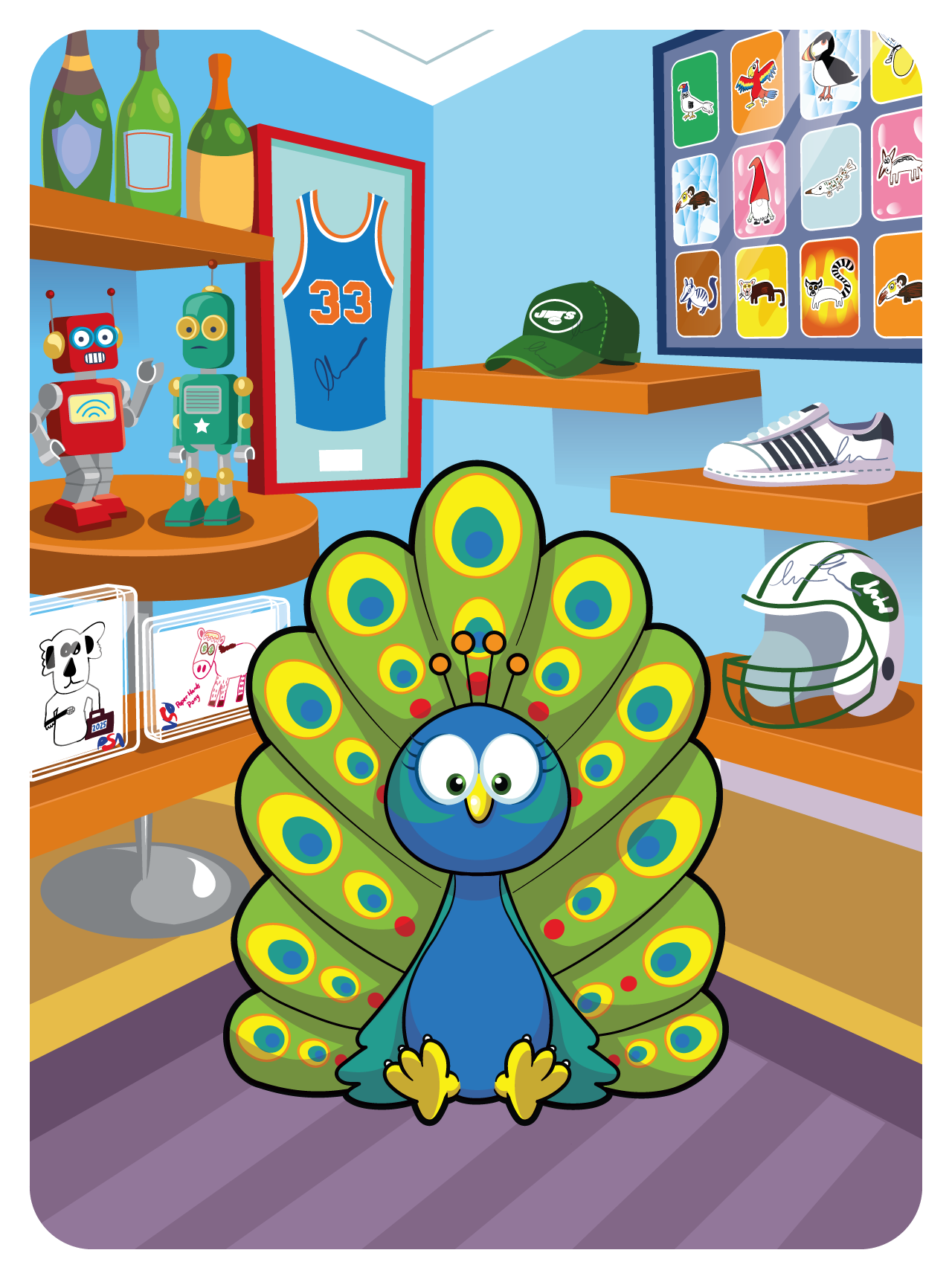 Gary Vaynerchuk - VeeFriends Series 2 - Practical Peacock #21522 - NFT # 21522